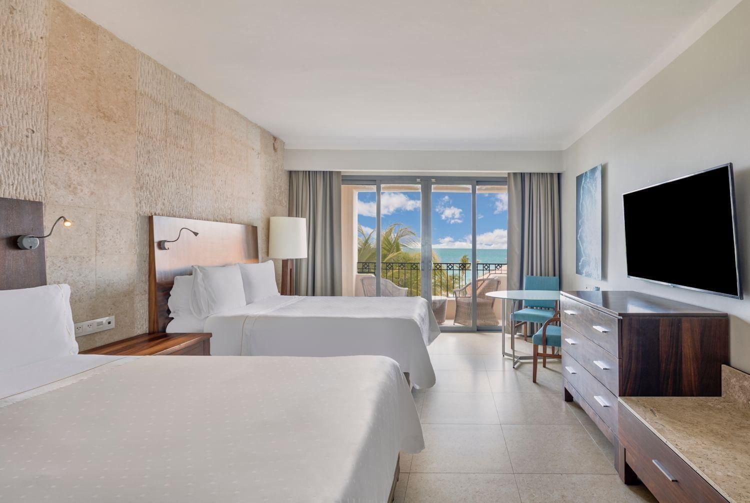 Fiesta Club Premium Ocean View Room with 2 Double Beds