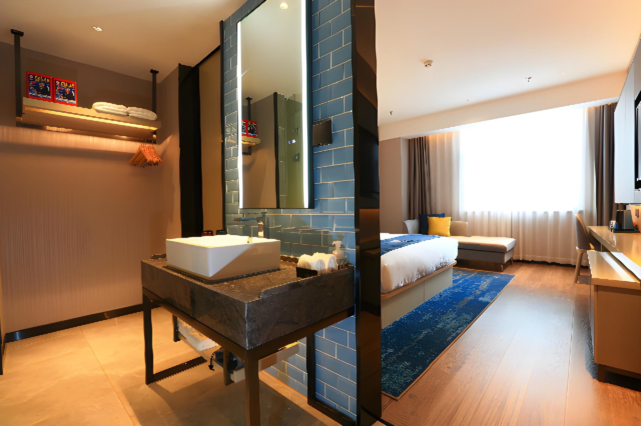 Echarm Hotel Shijiazhuang Xinbai Plaza Vientiane City Taihe Dossen - Executive Suite 2