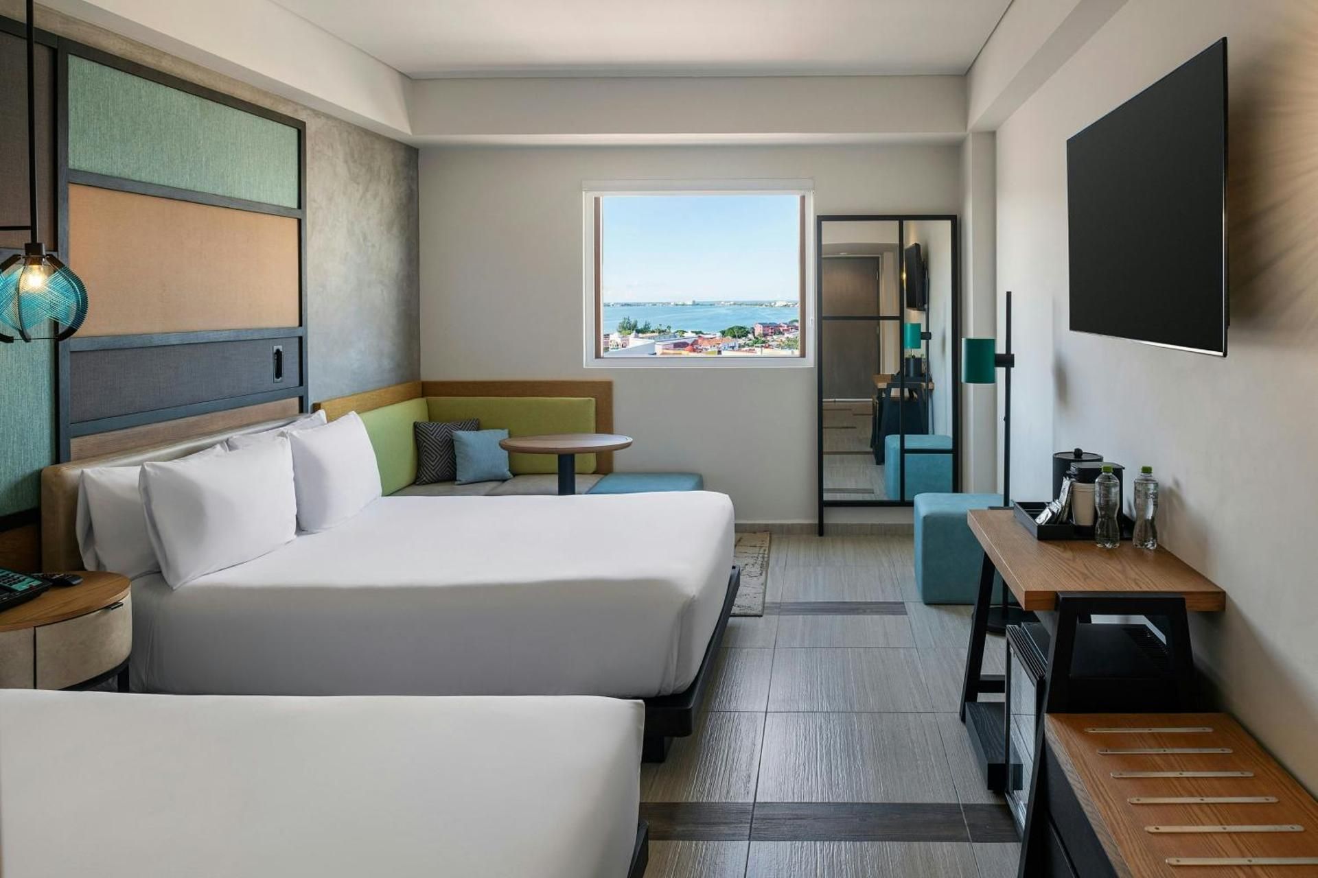 Aloft Lagoon View, Guest room, 2 Queen, Lagoon view