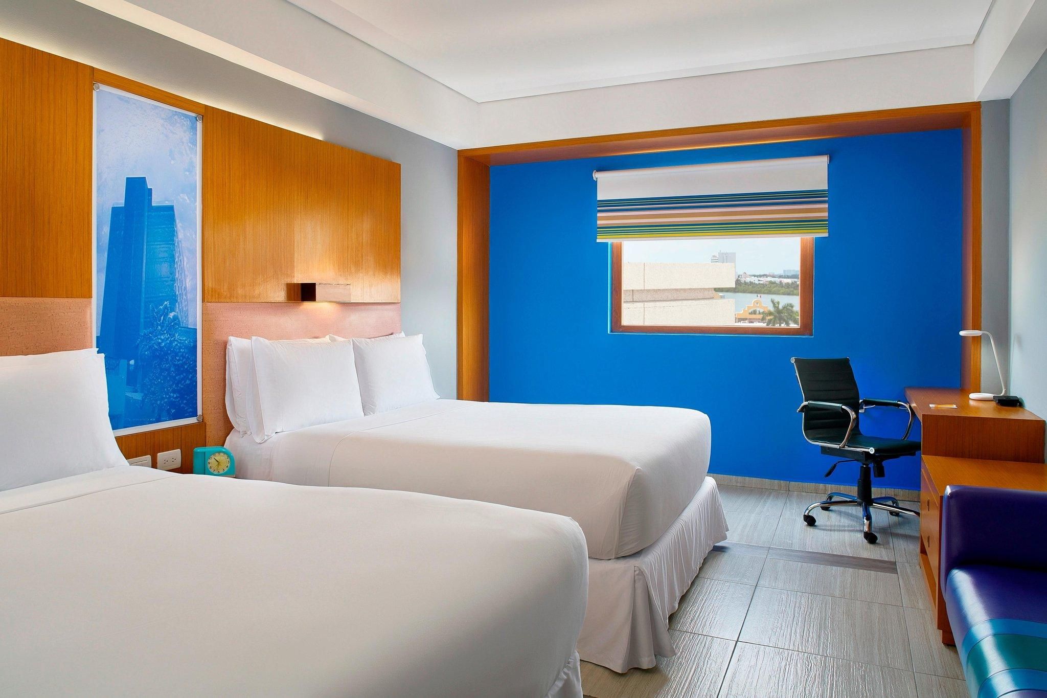 Aloft Queen, Guest room, 2 Queen