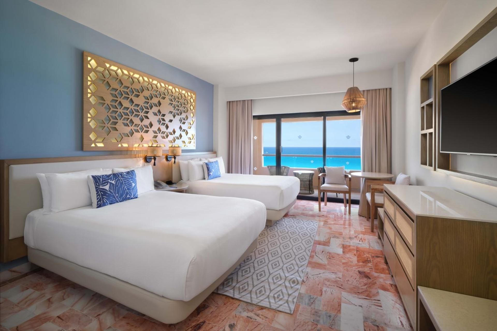 Premier Room, Ocean View, 2 double beds, Non-Smoking