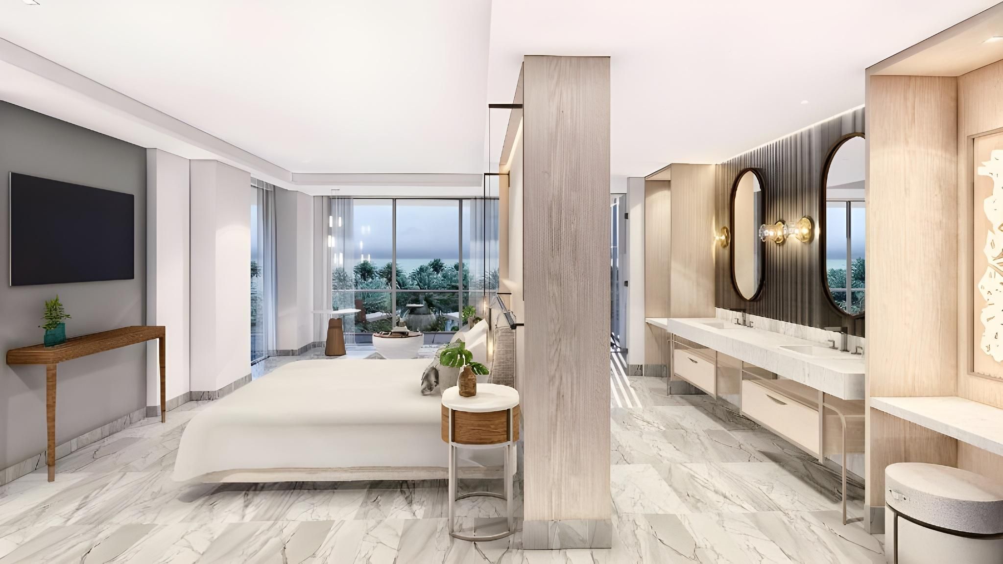 Ocean Front Master Corner Suite With King Bed