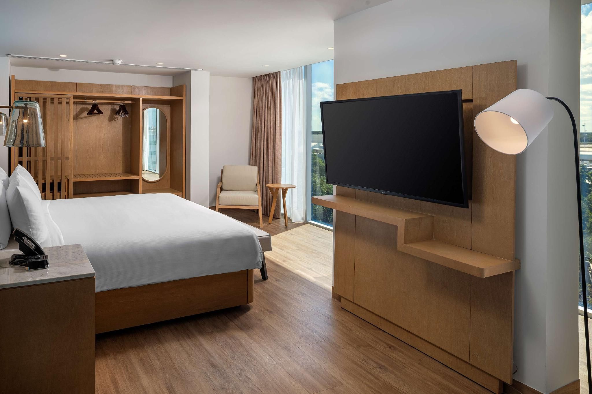 1 King Bed One Bedroom Suite With Sleeper Sofa