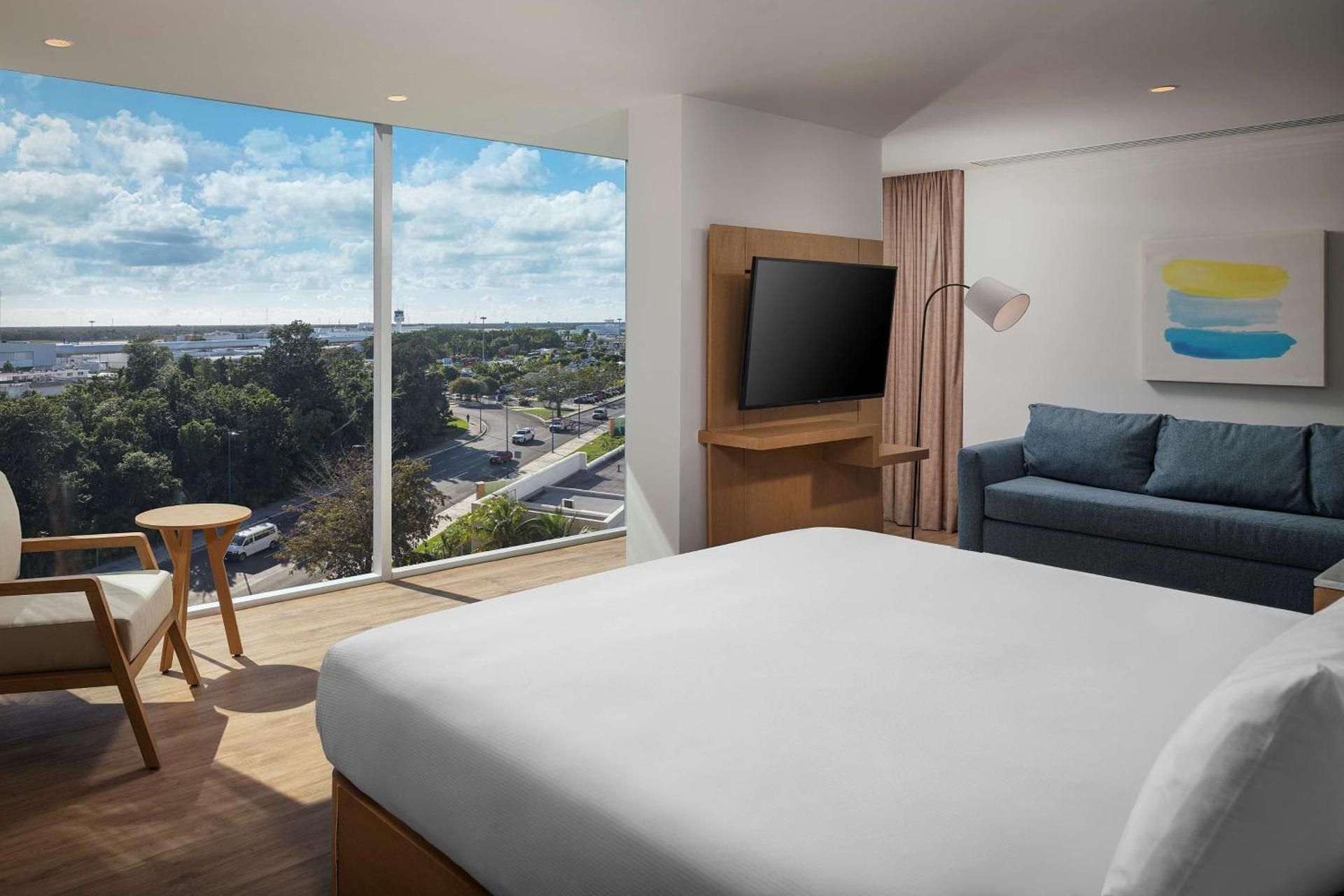 1 King Bed One Bedroom Suite With Sleeper Sofa