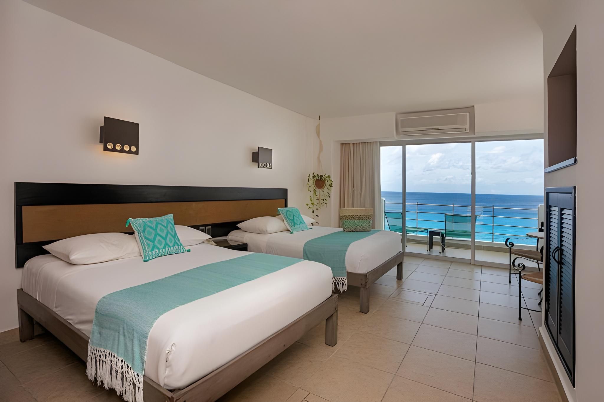 Hotel B Cozumel-Boutique by the Sea Jungle View Double Room
