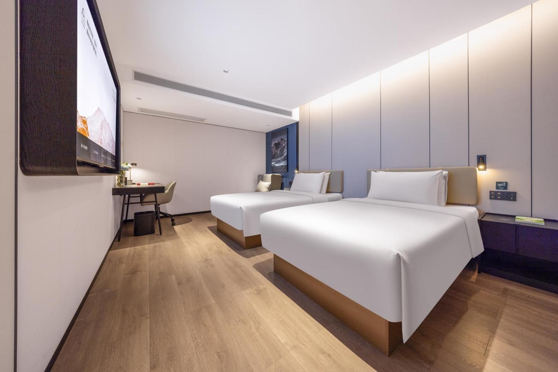 Elegant Twin Room without Window