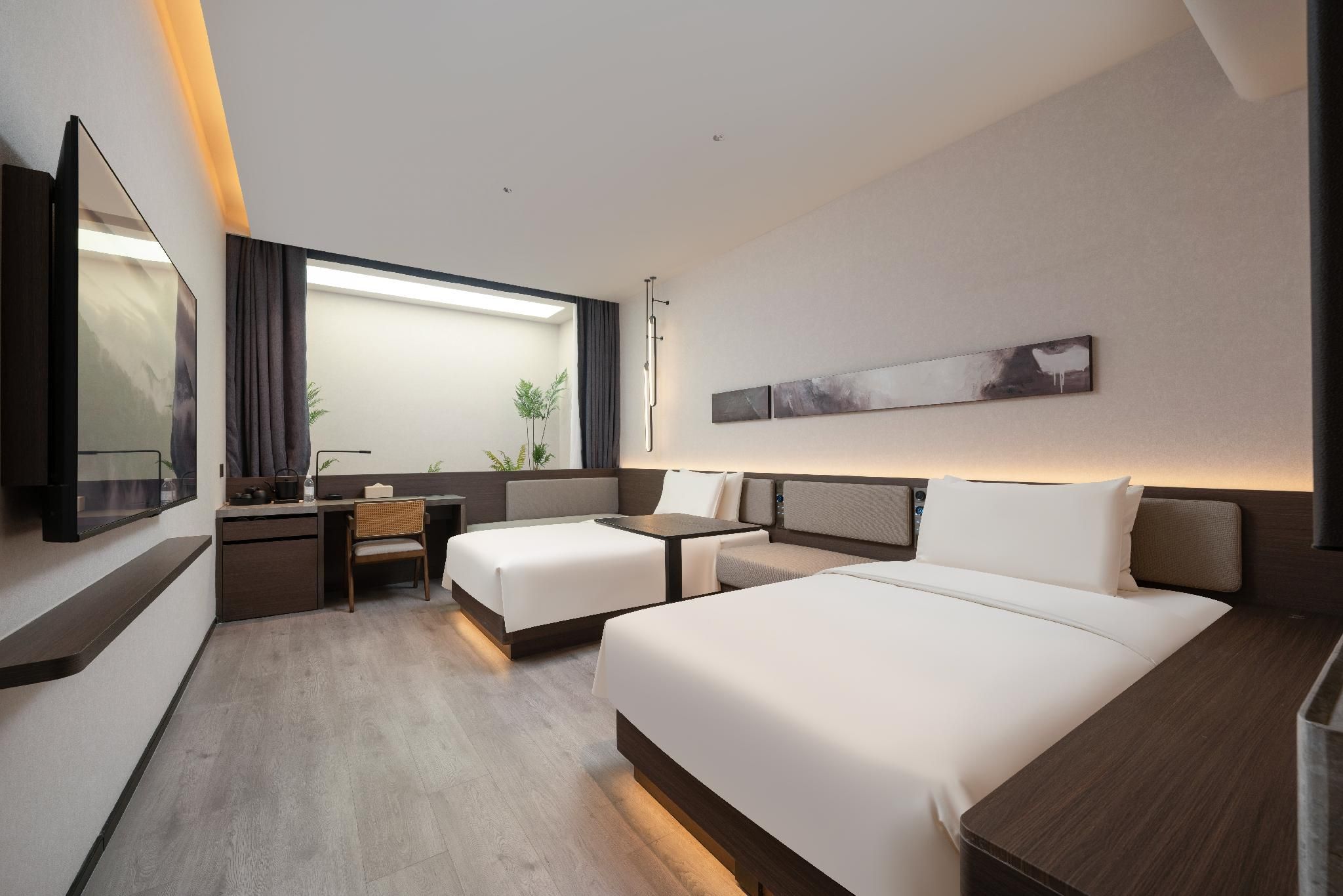 Atour Hotel Beijing Bird's Nest Huixin Xijie Beikou Metro Station Atour - Elegant Twin Bed Room