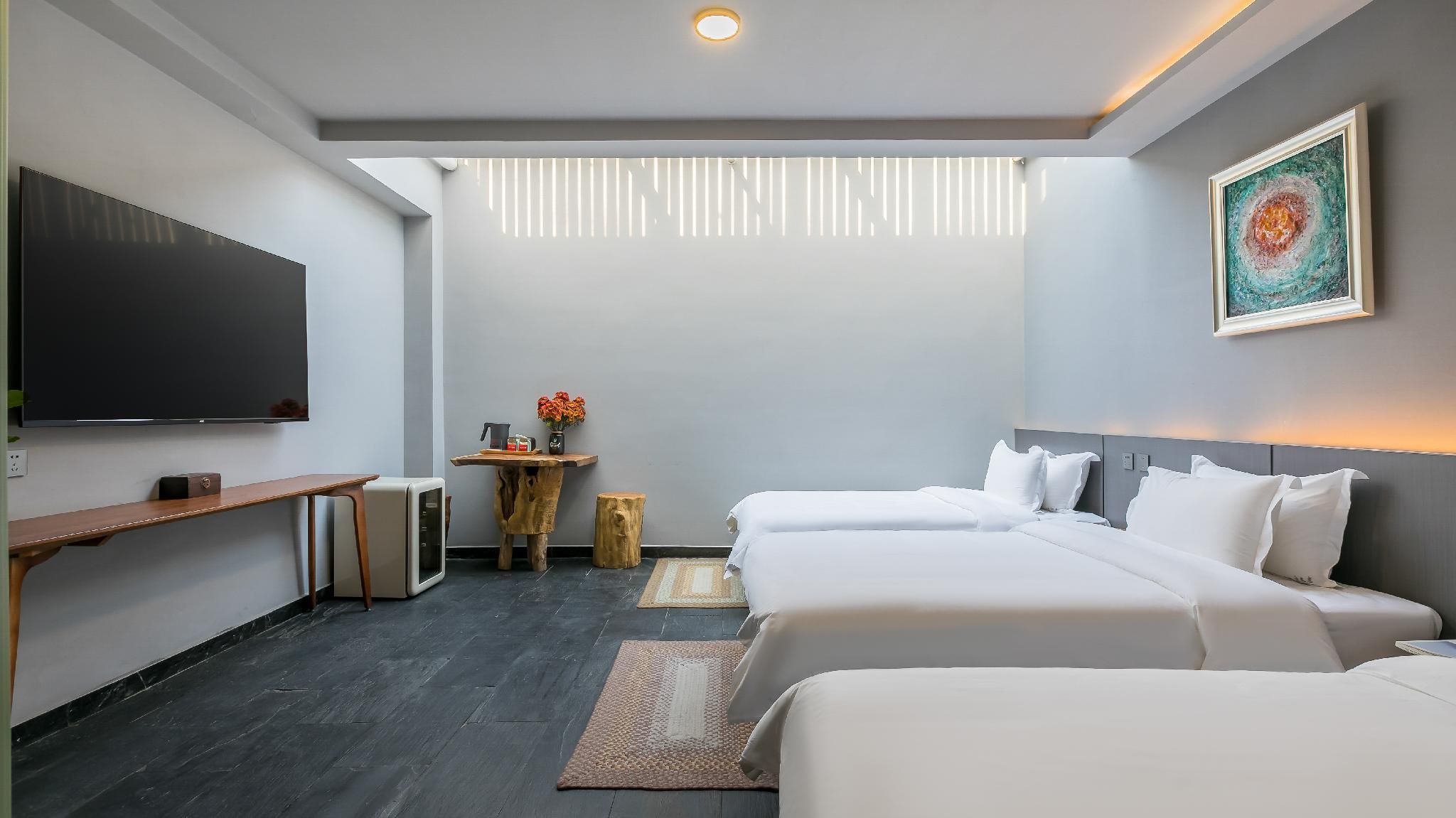 Triple Room - 3 Single Beds