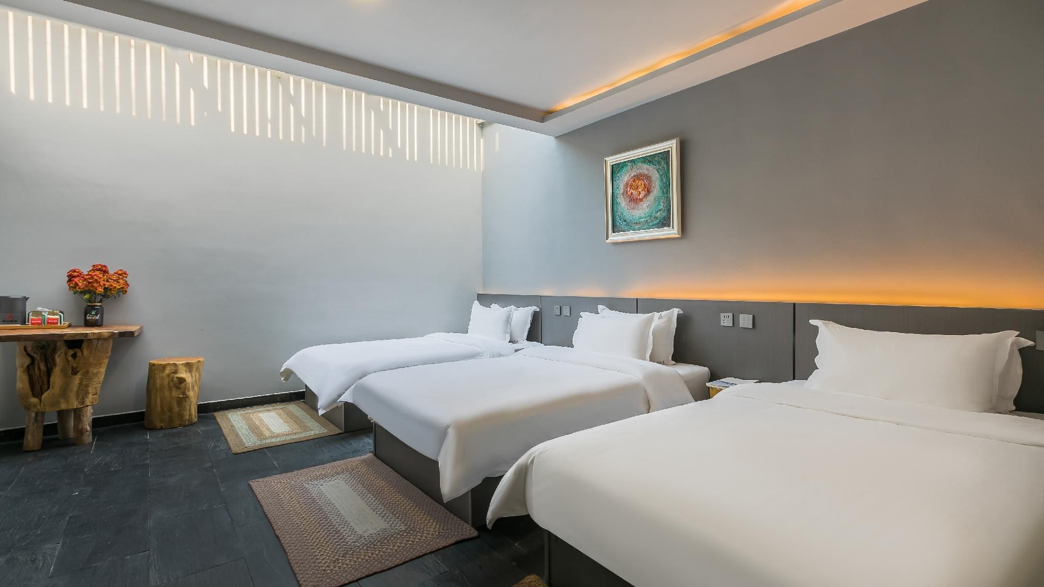 Triple Room - 3 Single Beds