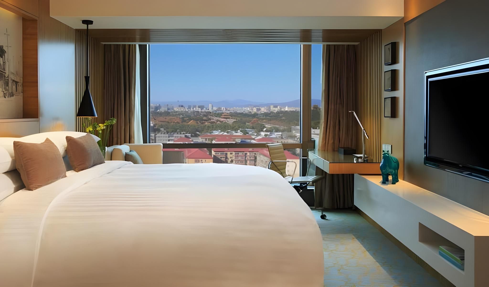 Club lounge access, Guest room, 2 Double, Forbidden City view