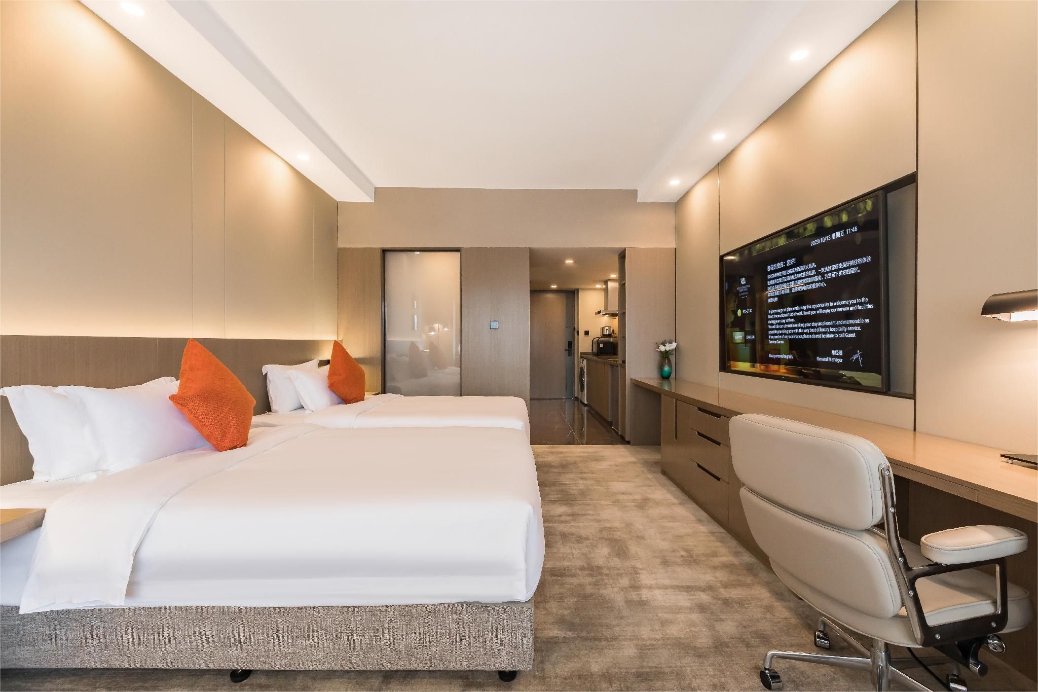 New Building Deluxe Twin Room