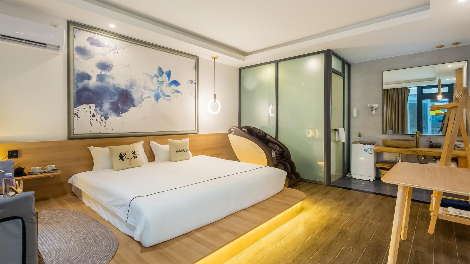 Lvyue - No. 1 Courtyard Zen-Style One Bed Room