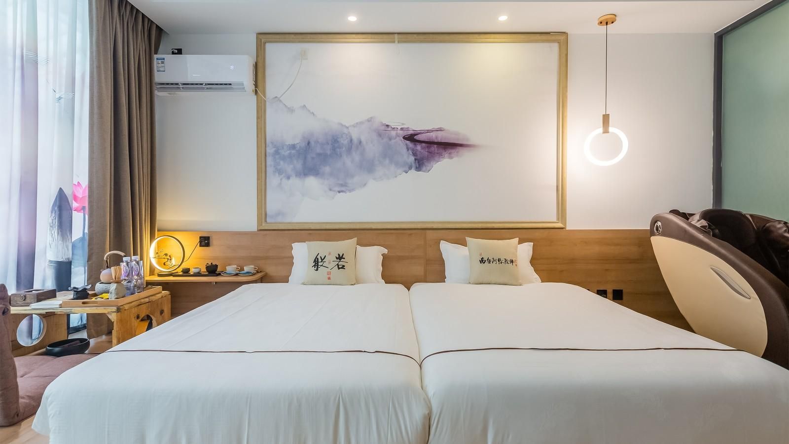 Lvyue - No. 1 Courtyard Zen Style Twin Room
