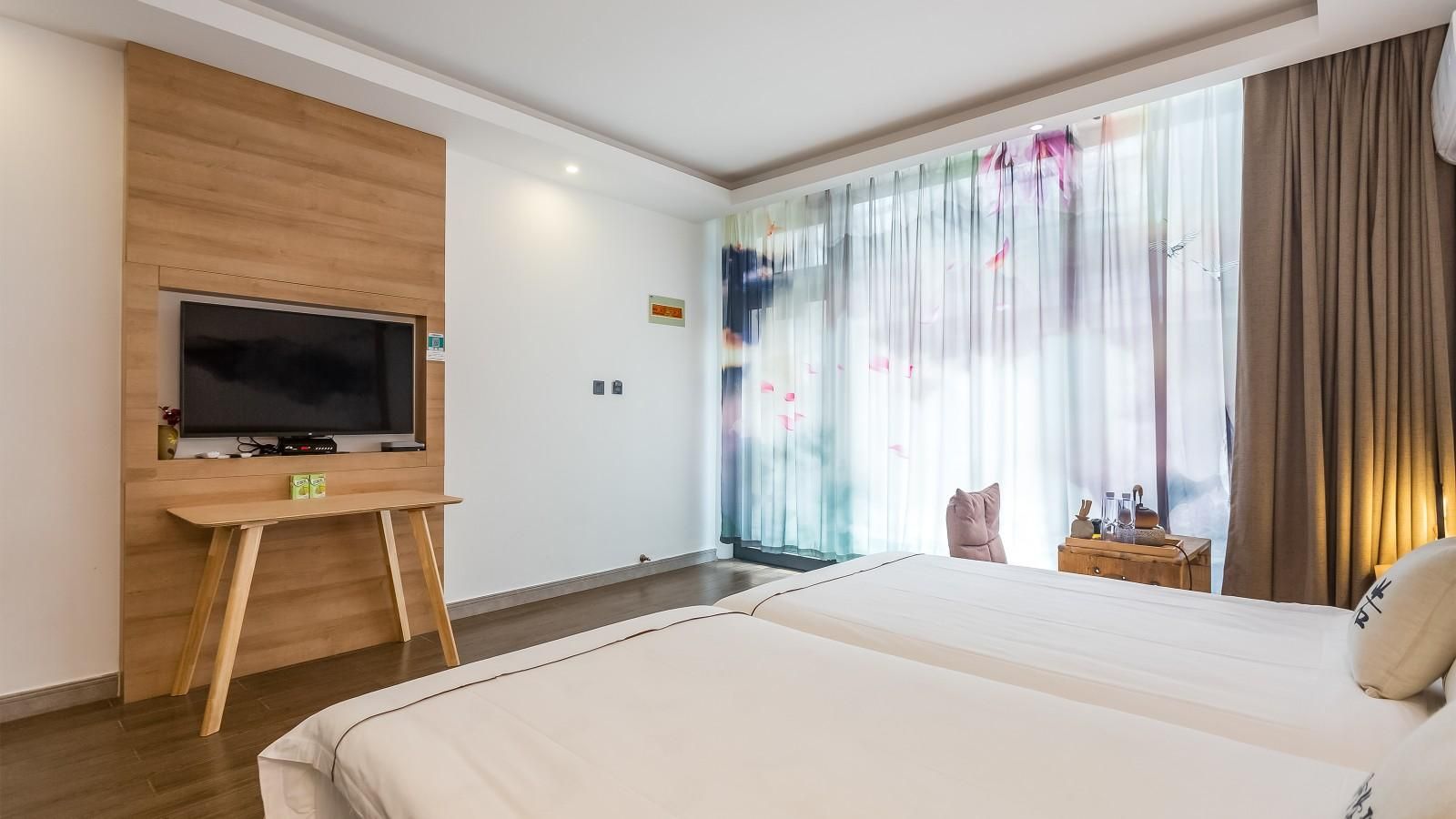 Lvyue - No. 2 Courtyard Changsheng Twin Room
