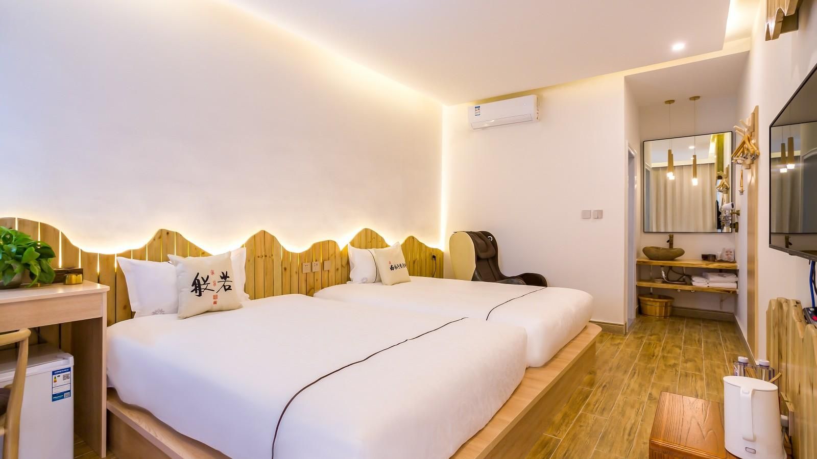 Lvyue - No. 2 Courtyard Changsheng Twin Room