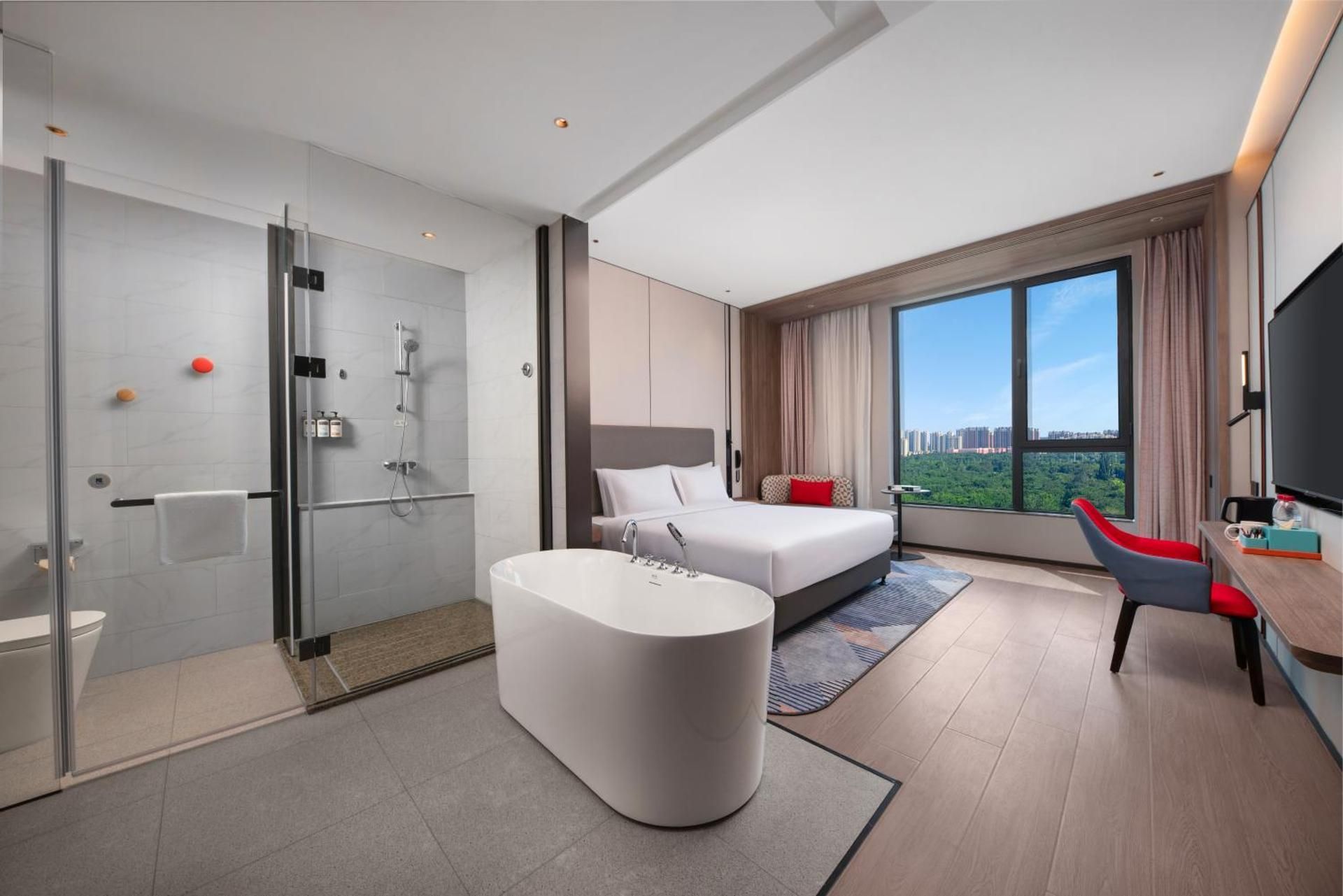 Standard King Room with Bath and Extra Floor Space