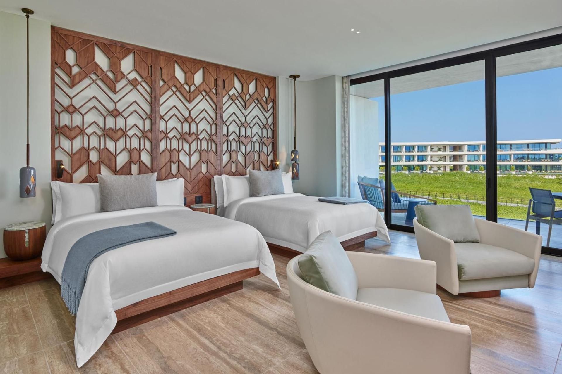 Two-Bedroom Presidential Corner Suite with Ocean View