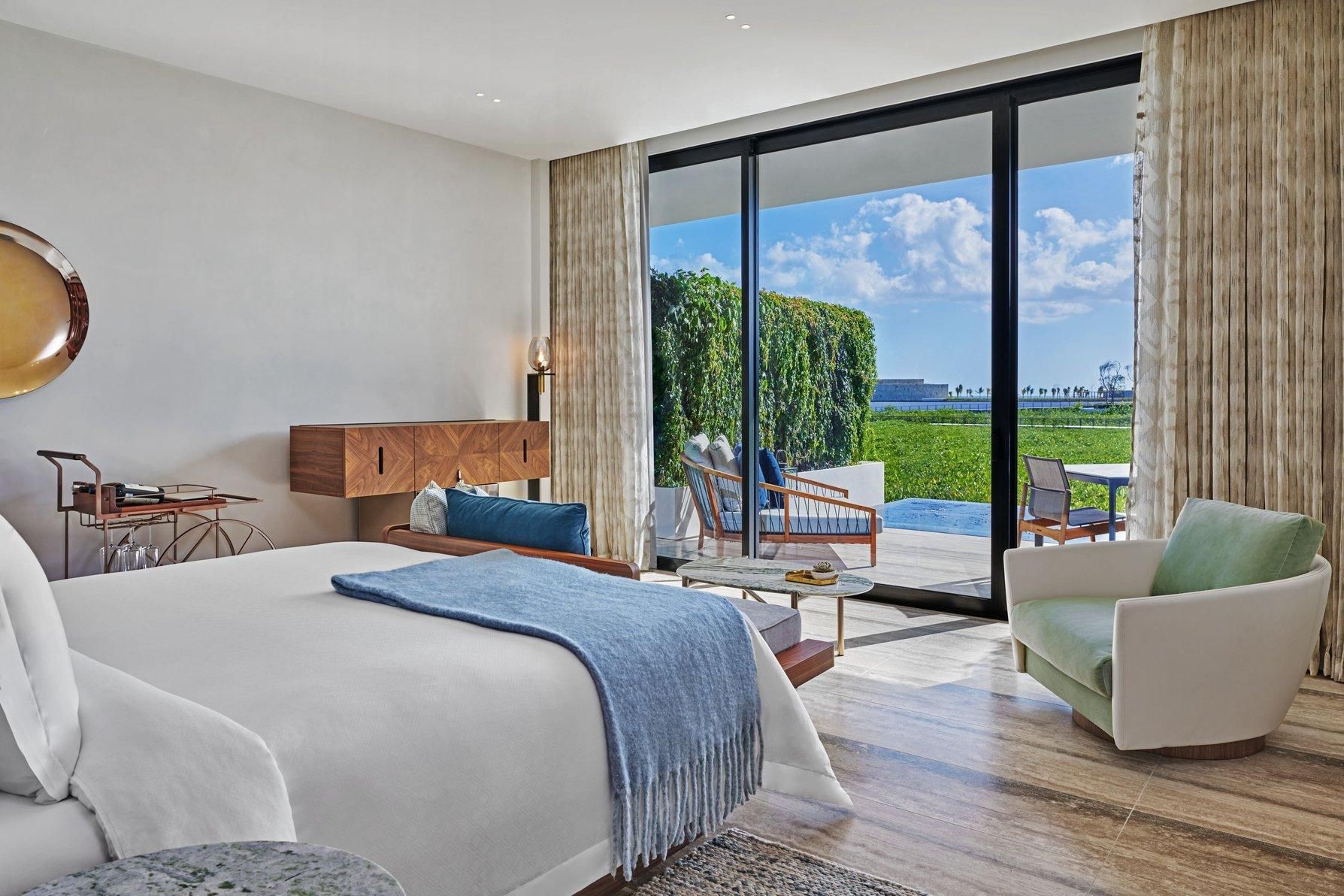 Grand Luxe, Guest room, 1 King, Ocean view, Private pool, Terrace