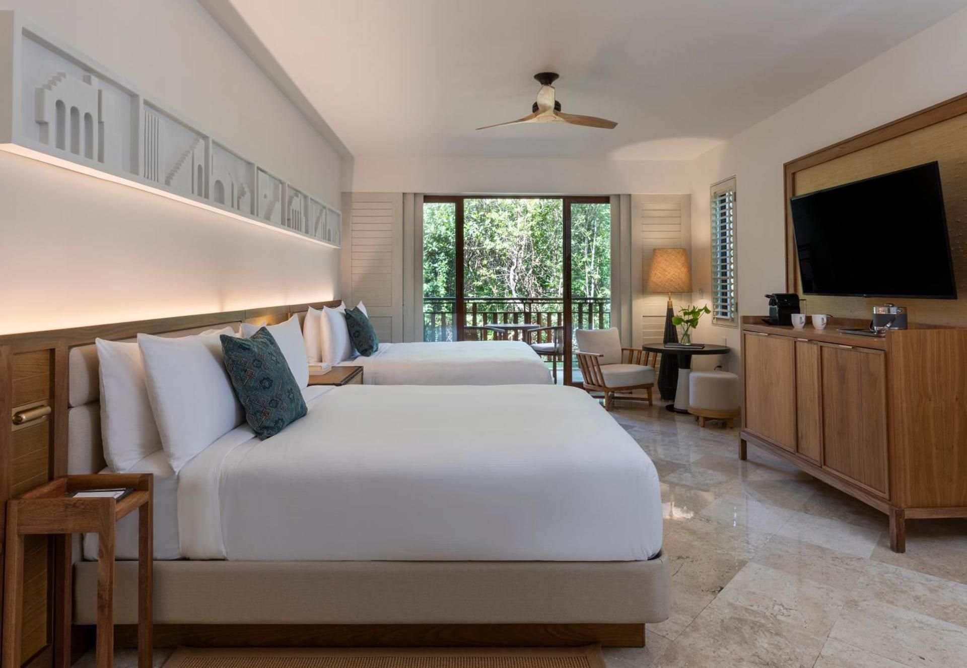 Signature Casita Suite with Two Queen Beds and Lagoon View,
