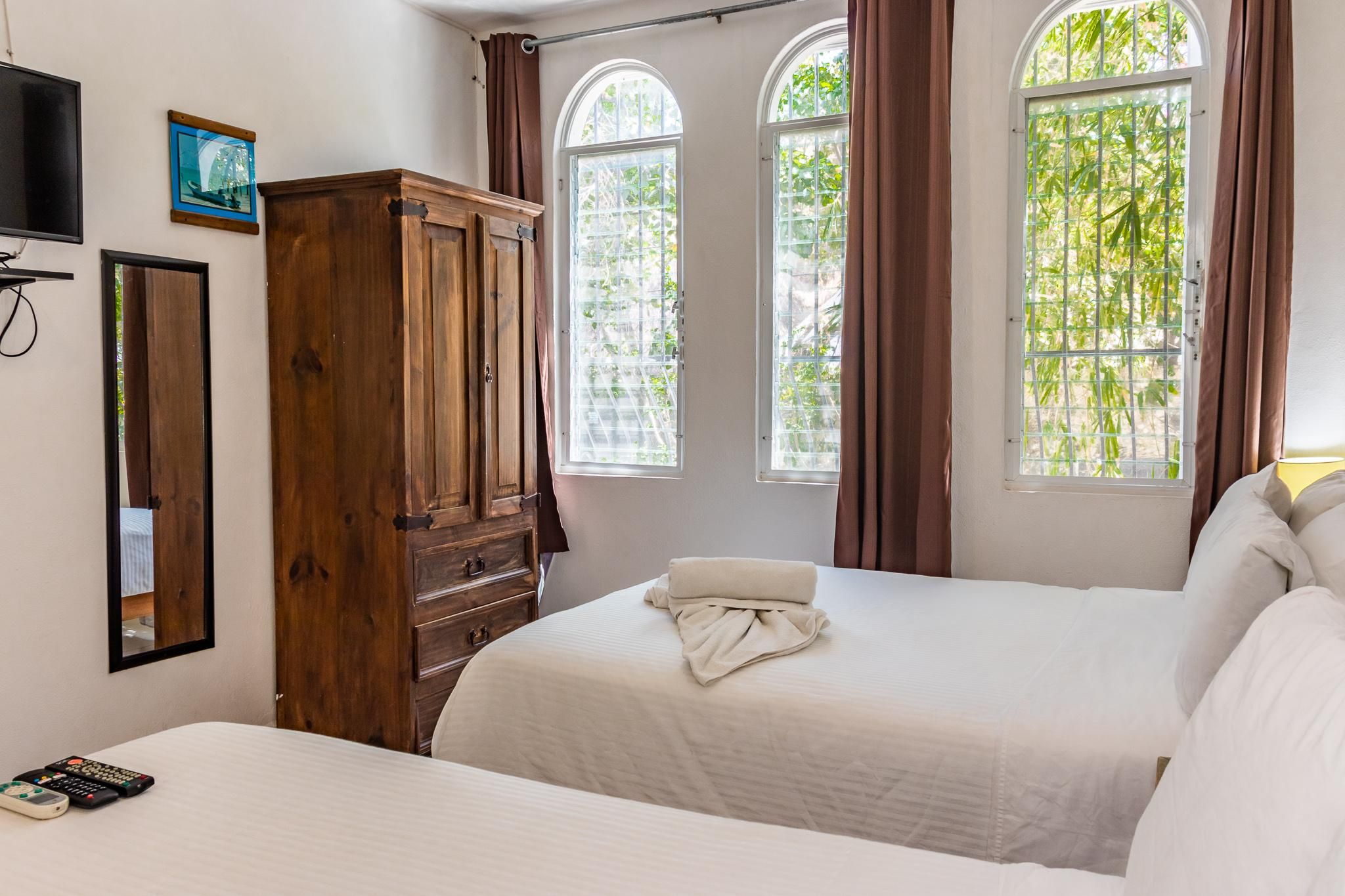 Studio with 2 Double Beds
