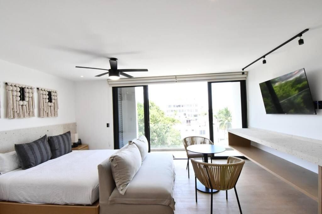 Studio with Balcony