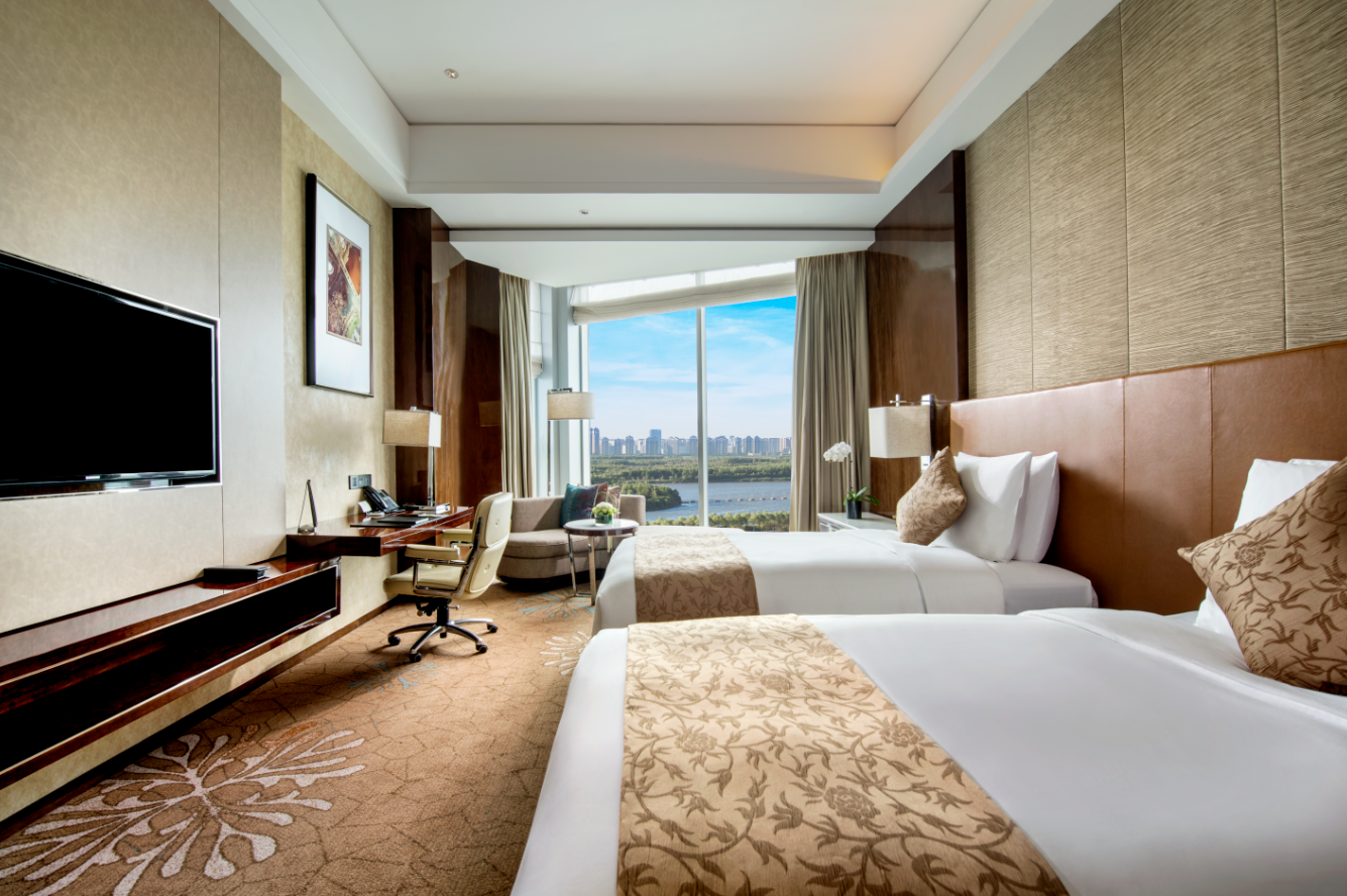 Deluxe, Guest Room, 2 Twin, River View