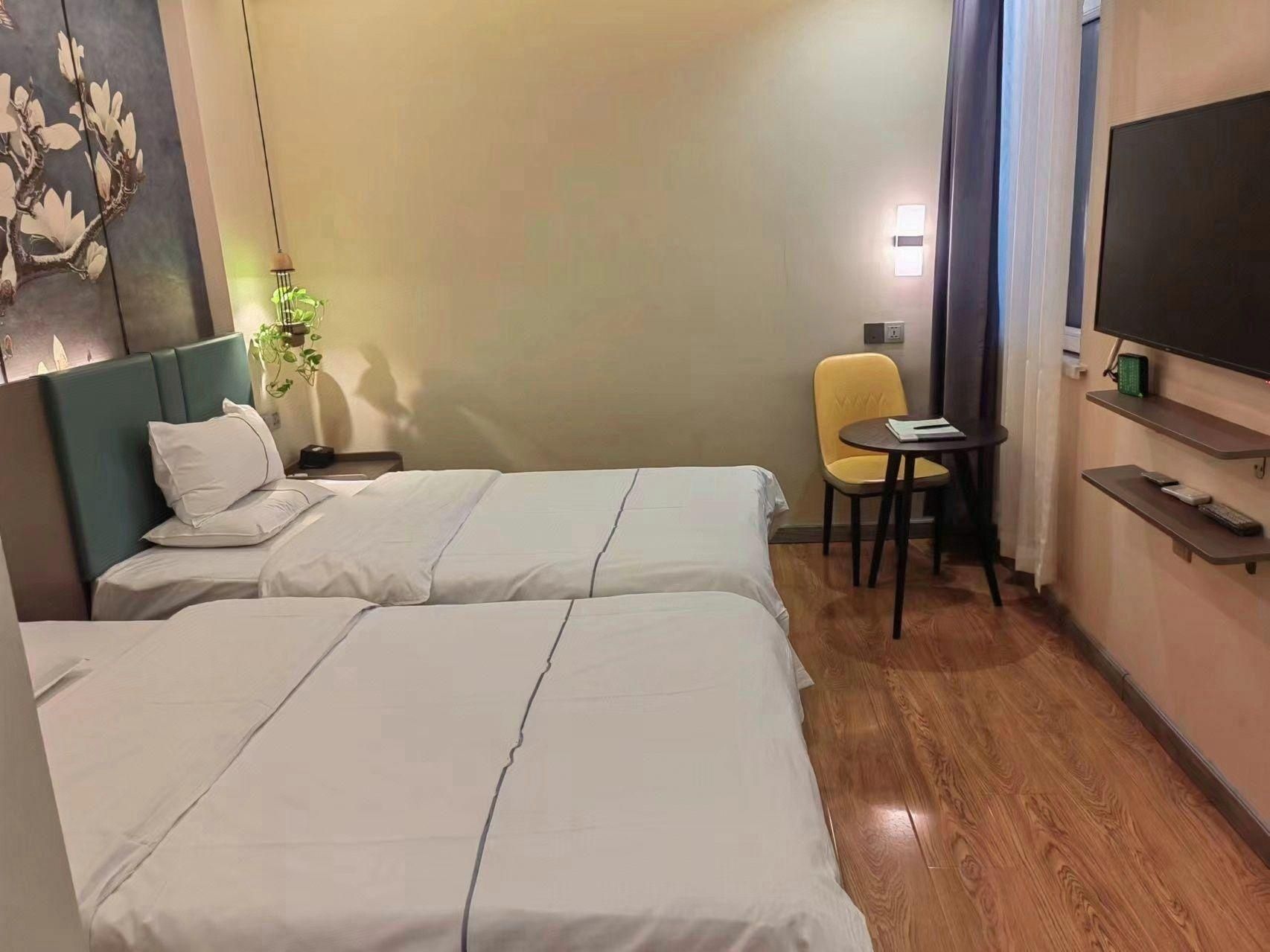 GreenTree Inn Shenyang Huanggu District Union Building Featured Twin Room