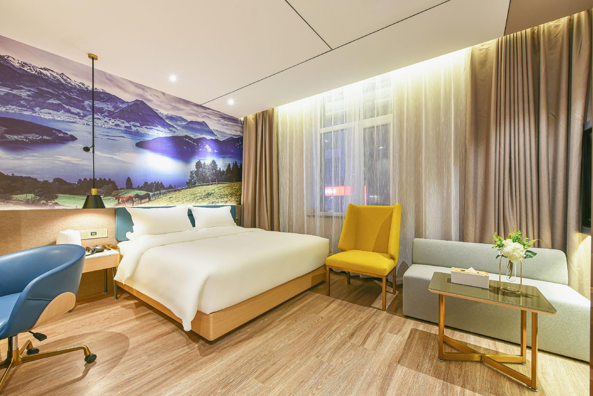 Jimu Double Room with City View