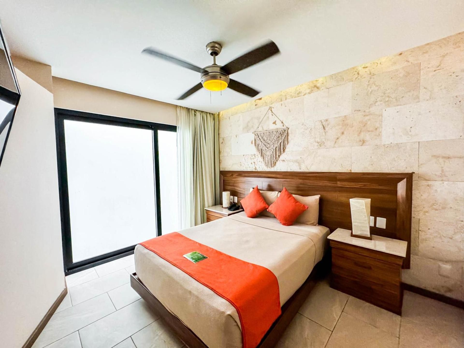 Suite dividida con 2 camas dobles