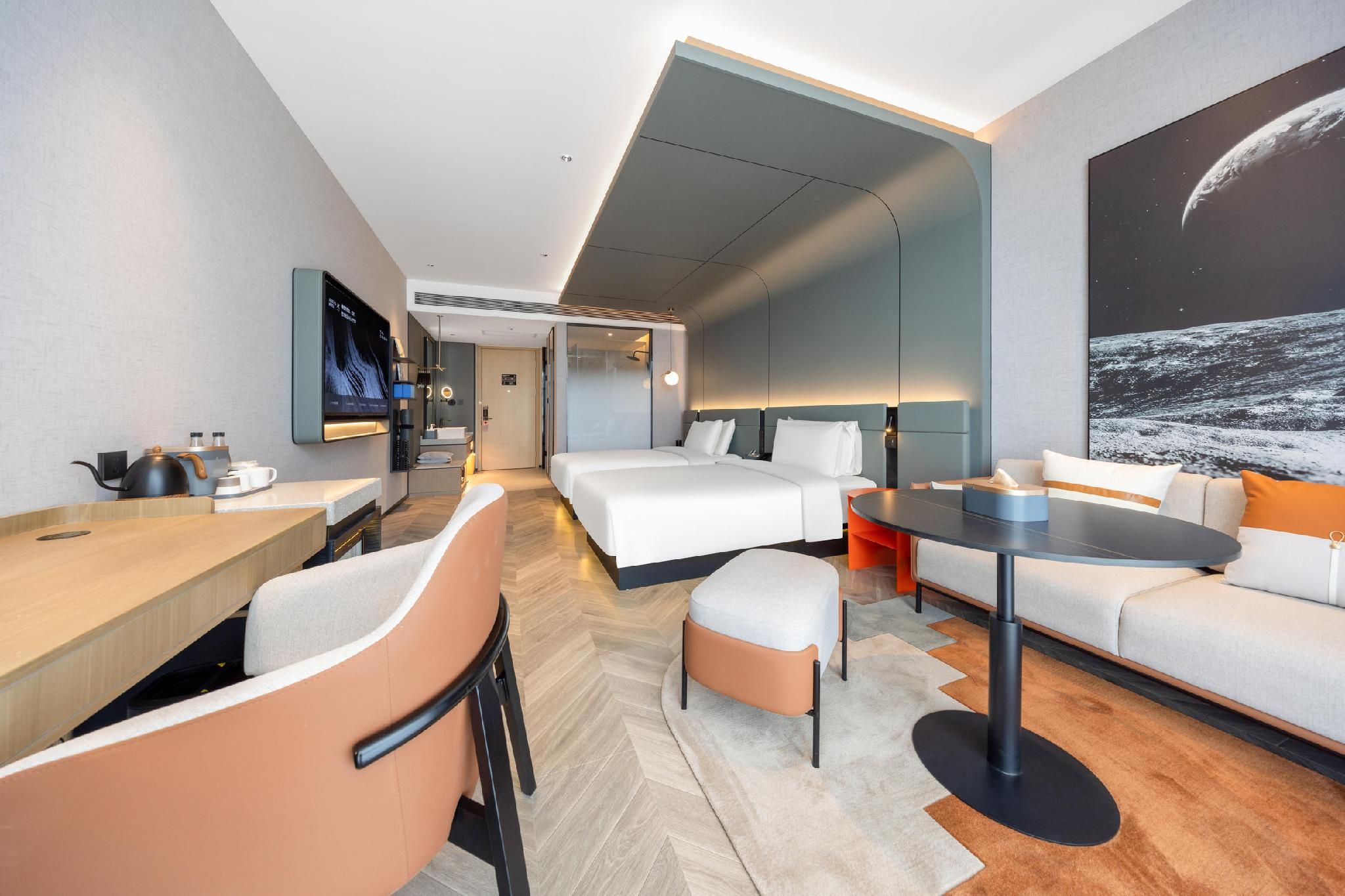 Atour - JIMU Twin Room