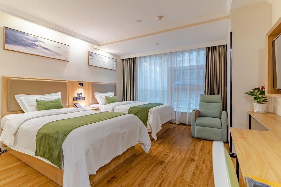 GreenTree Inn Hefei Shushan District West Wangjiang Road Qianshan Road Express Hotel Twin Business Room 2