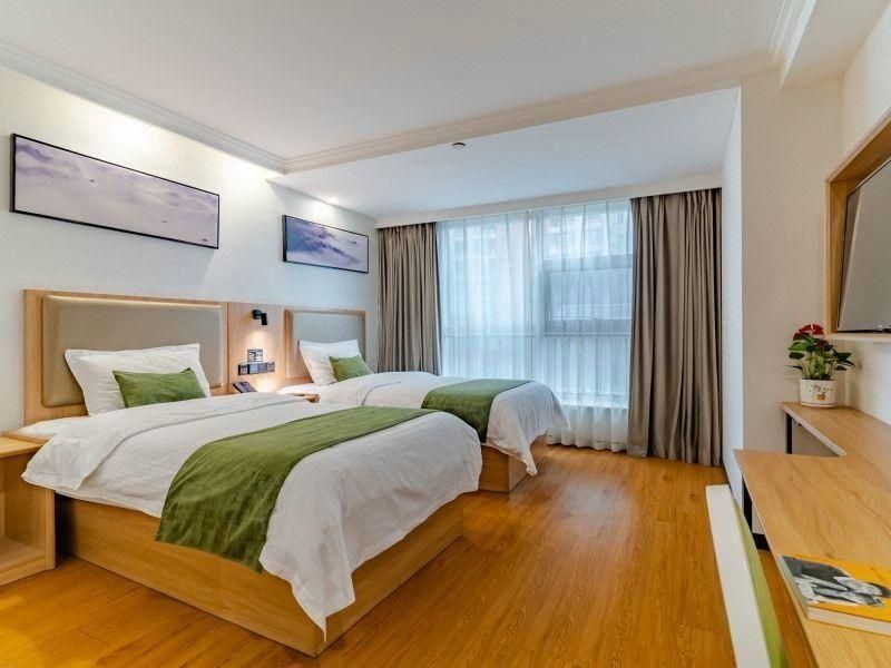 GreenTree Inn Hefei Shushan District West Wangjiang Road Qianshan Road Express Hotel Twin Business Room 3