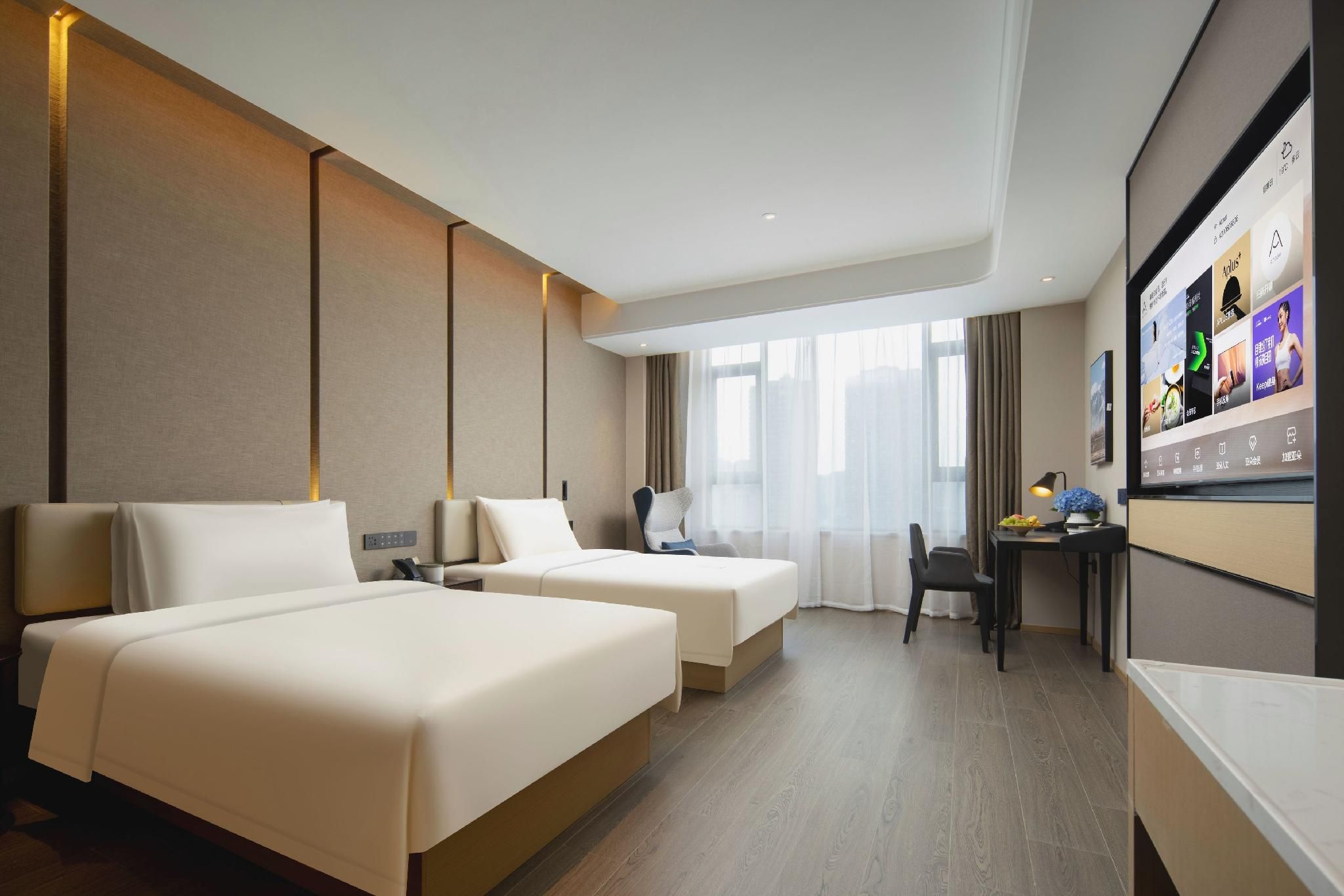 Atour - Executive Twin Room with City View