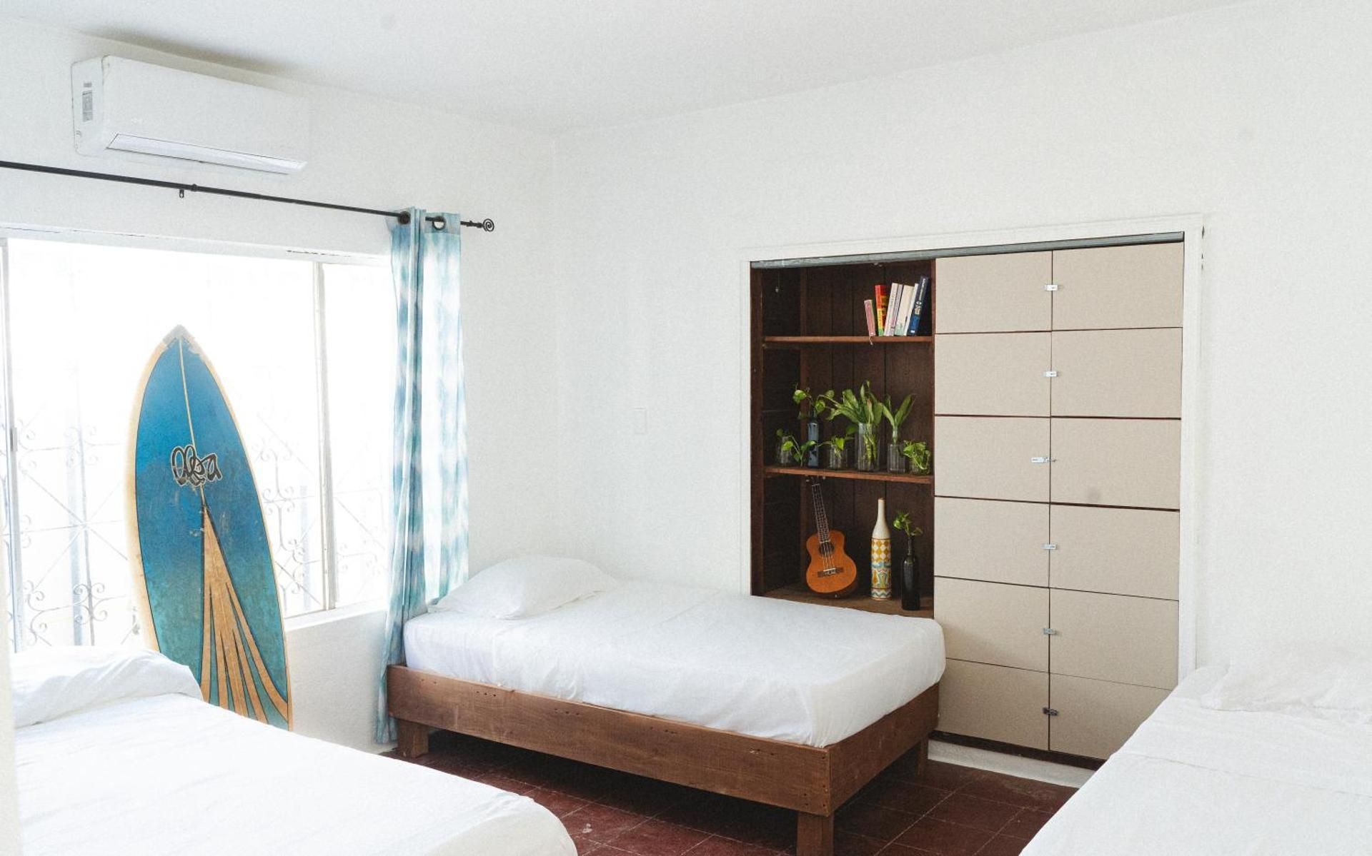 Single Bed in Female Dormitory Room