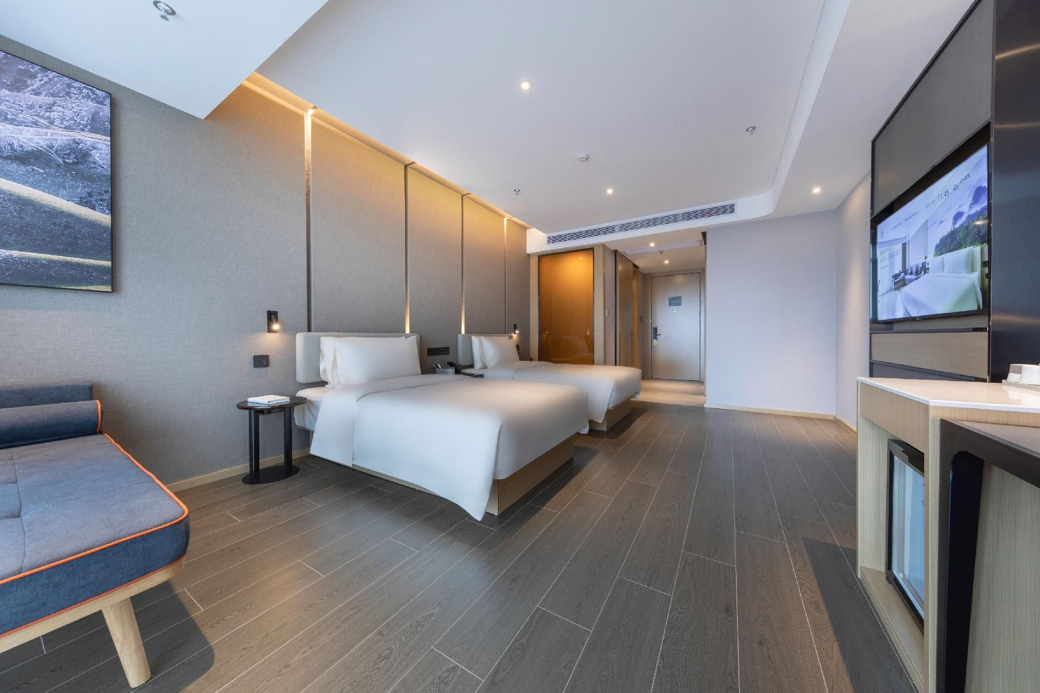 Atour - JIMU Twin Room with City View
