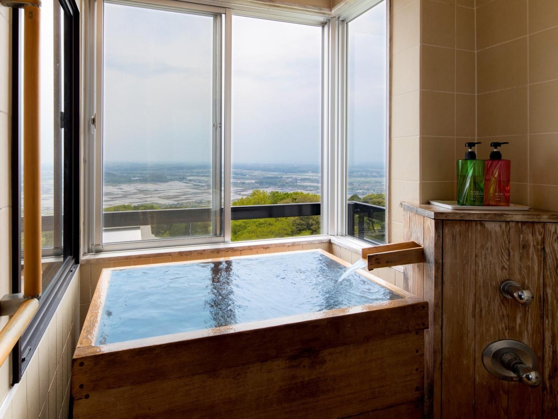 Panorama View Japanese Style Room H with 10 Tatami, Living Room and Observation Bath - Non-Smoking
