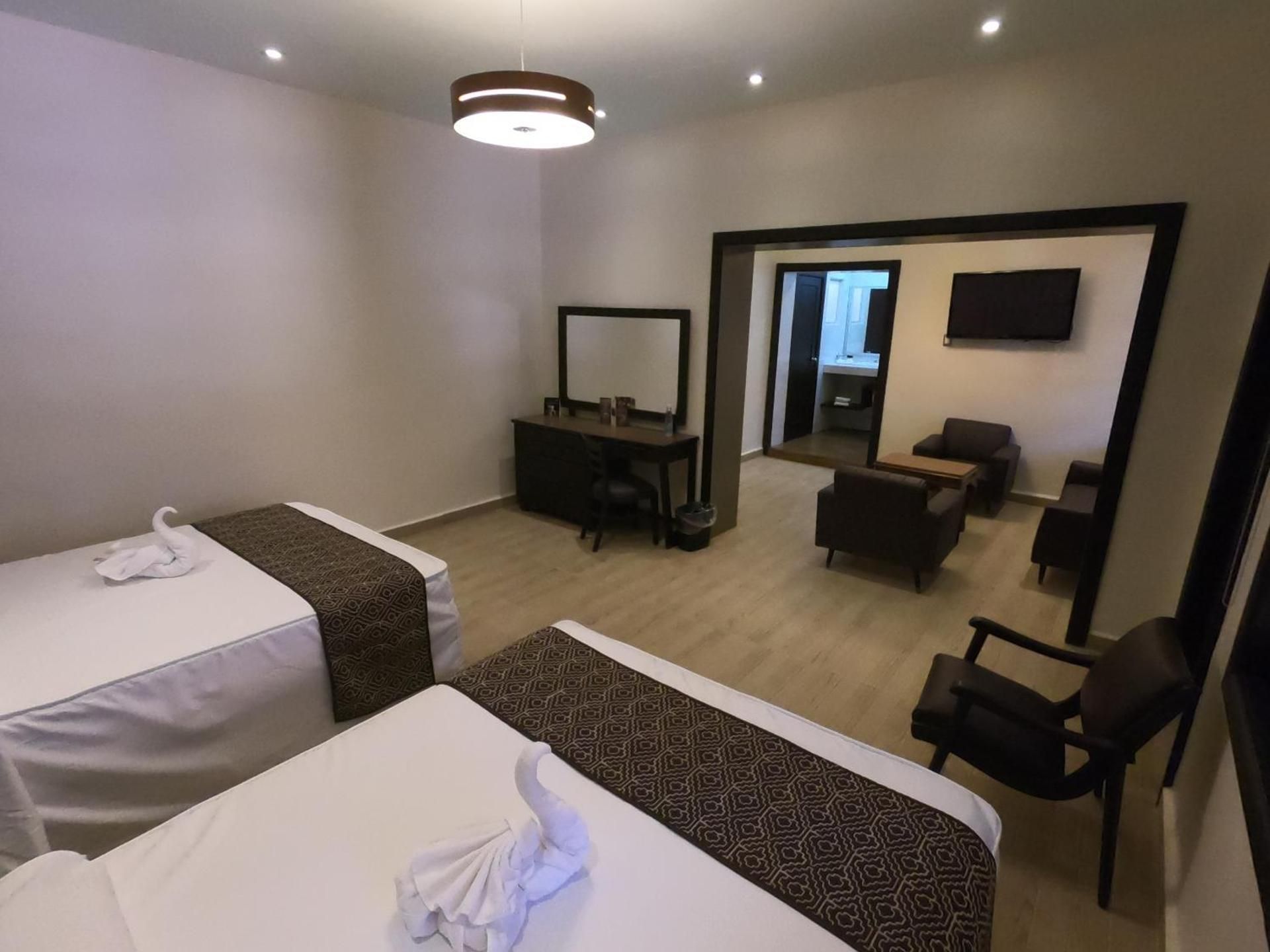 Double Room with Double Beds Interior