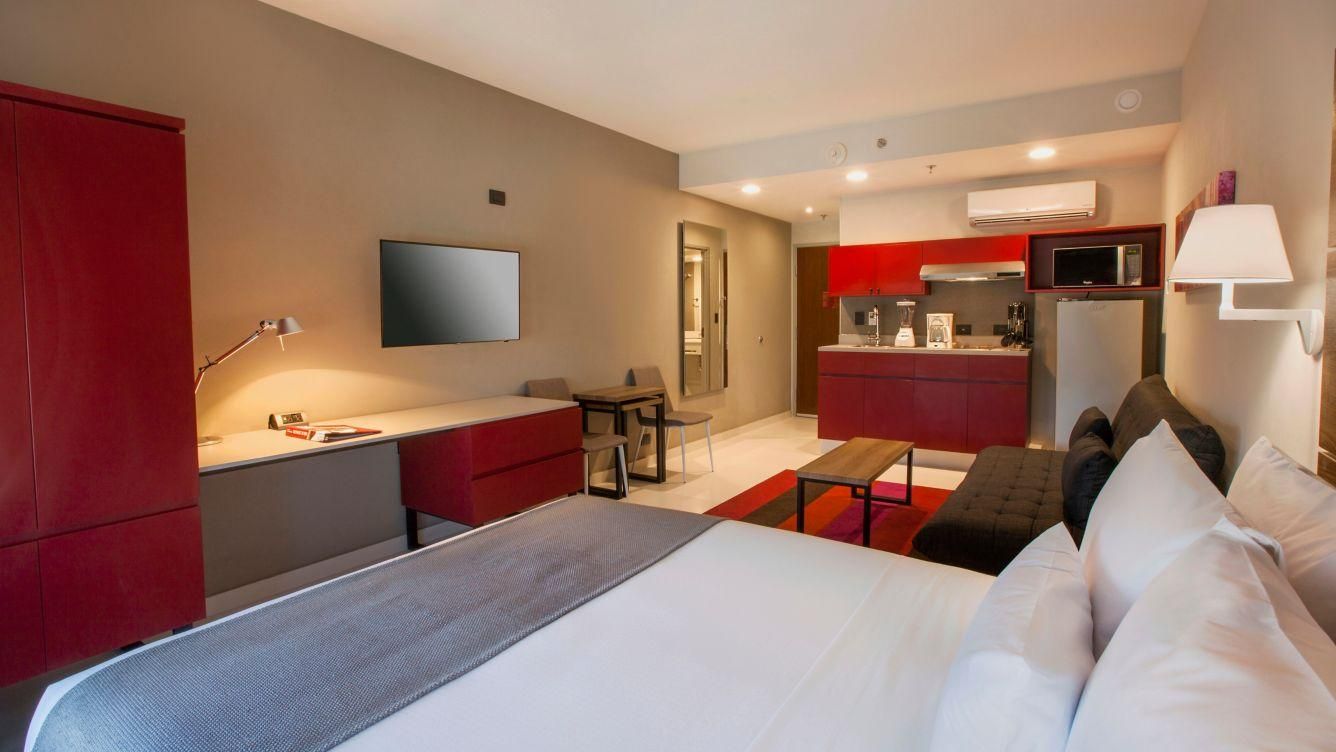 Suite, 1 Queen, Sofa bed