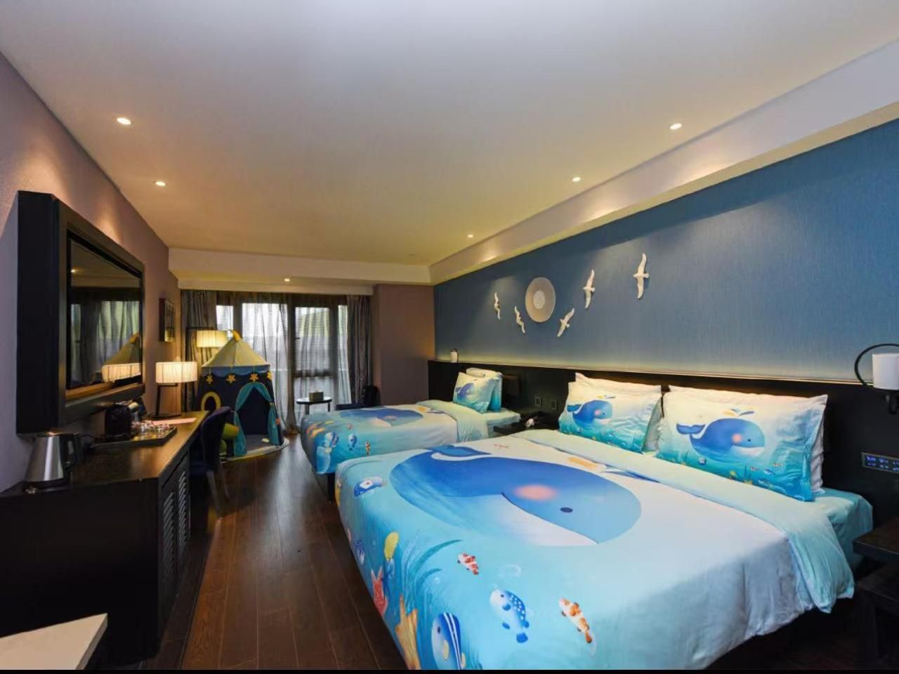 Family Room with Bathroom