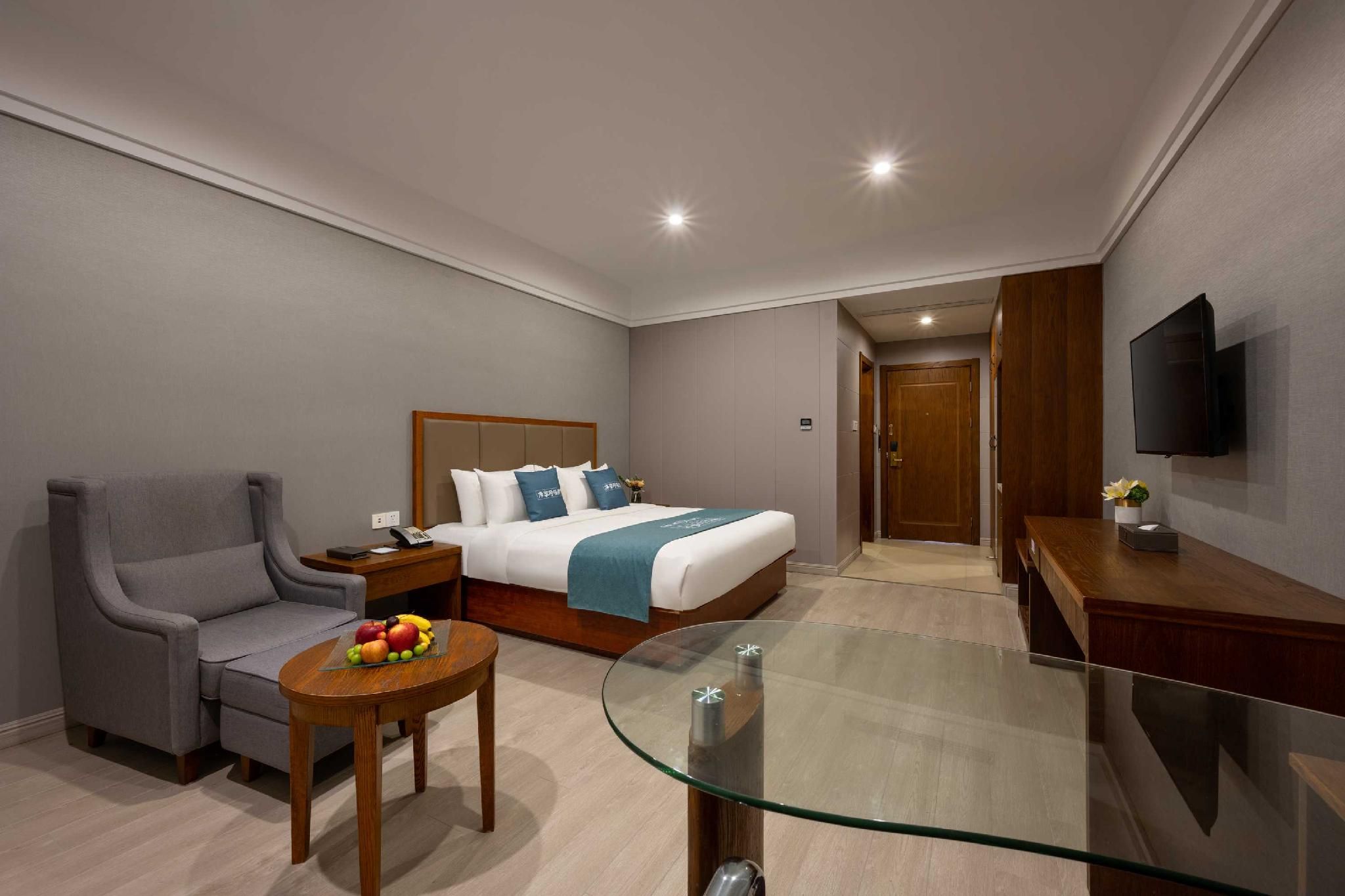 Linzhen Hotel - Shanghai Pudong Airport Queen Studio