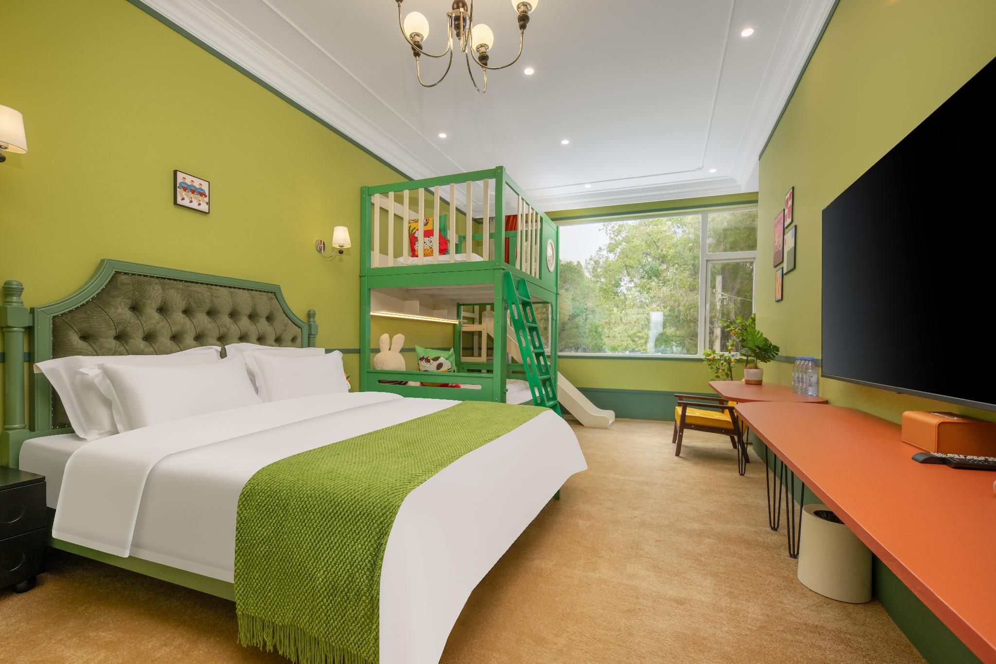 Shanghai Dolmi Dream House B and B - International Tourism Resort Pudong Airport Branch Luxury Suite Twin