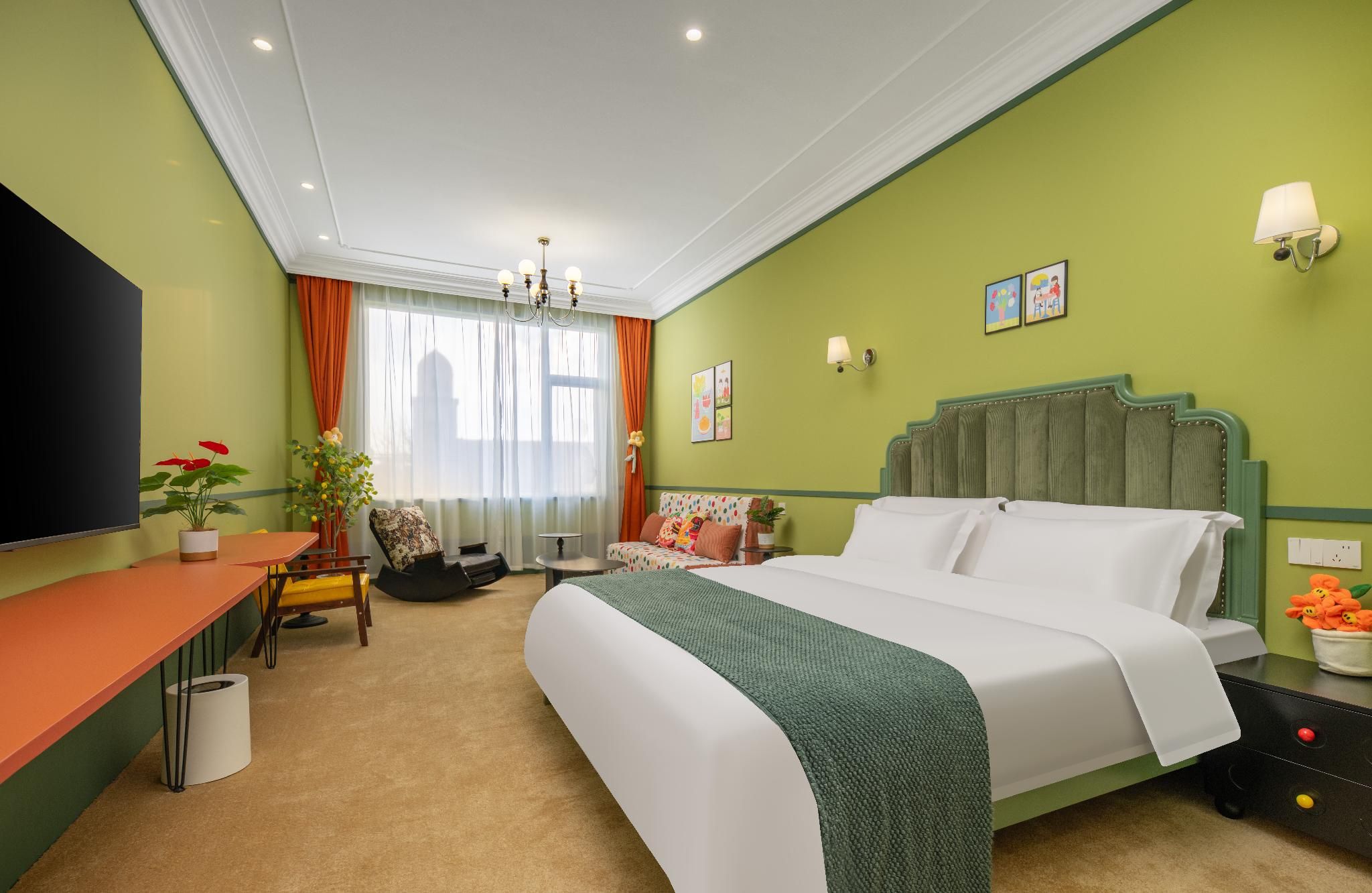 Shanghai Dolmi Dream House B and B - International Tourism Resort Pudong Airport Branch Standard Double Room