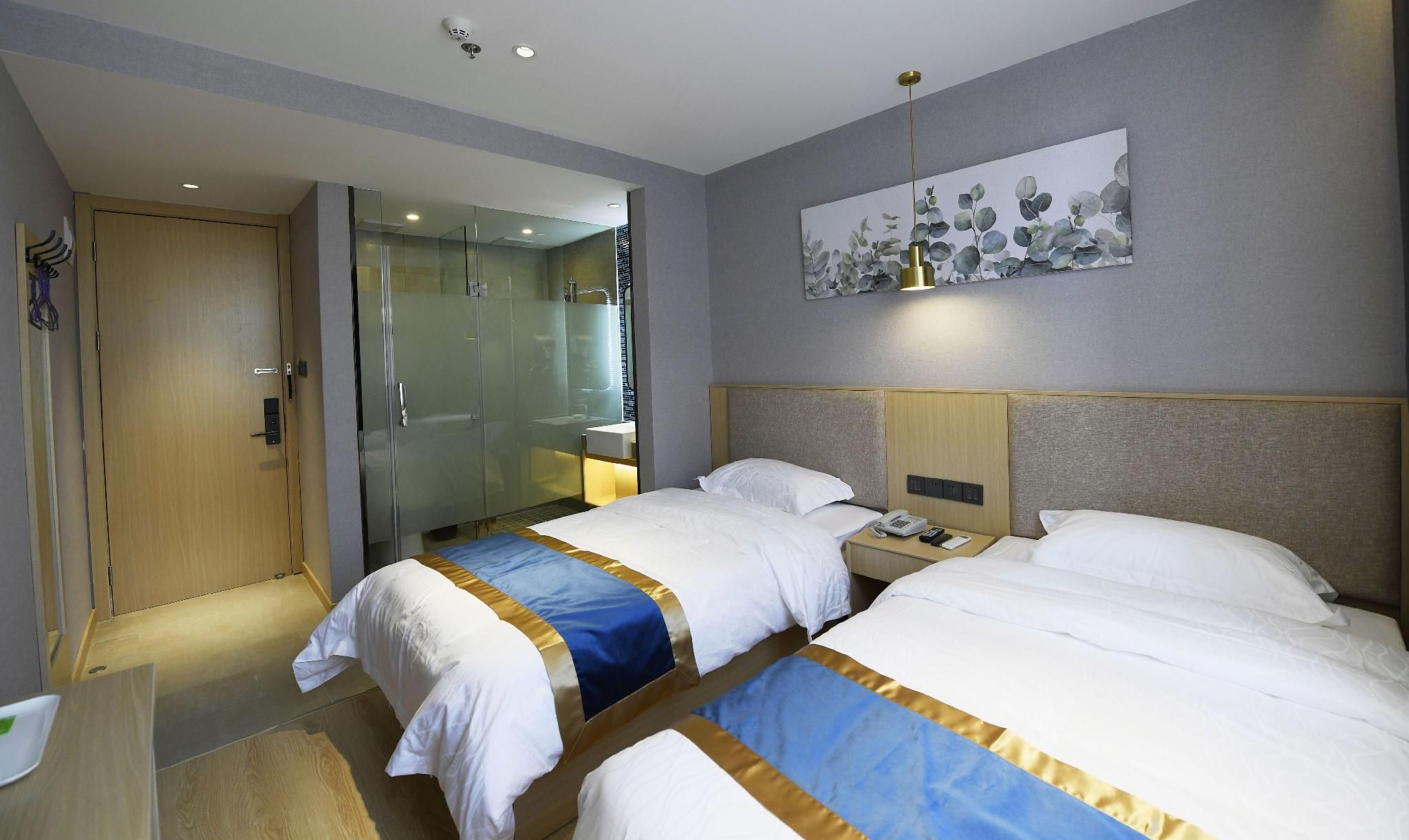 Shell Hotel Shanghai Normal University Hongcao Road Metro Station Guiping Road Twin Bussiness Room 2