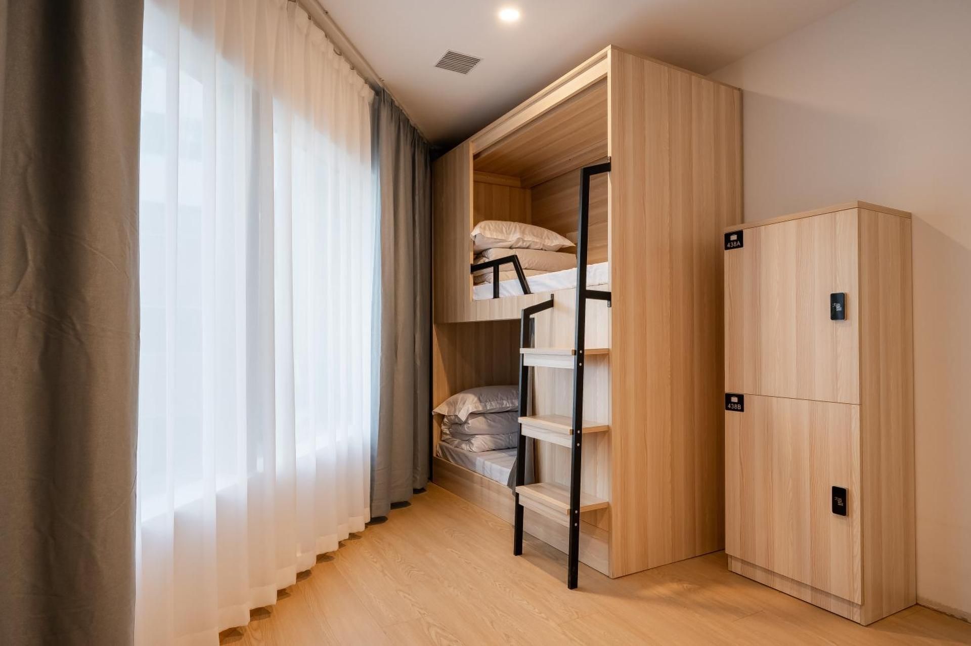 Bed in 4-Bed Male Dormitory Room