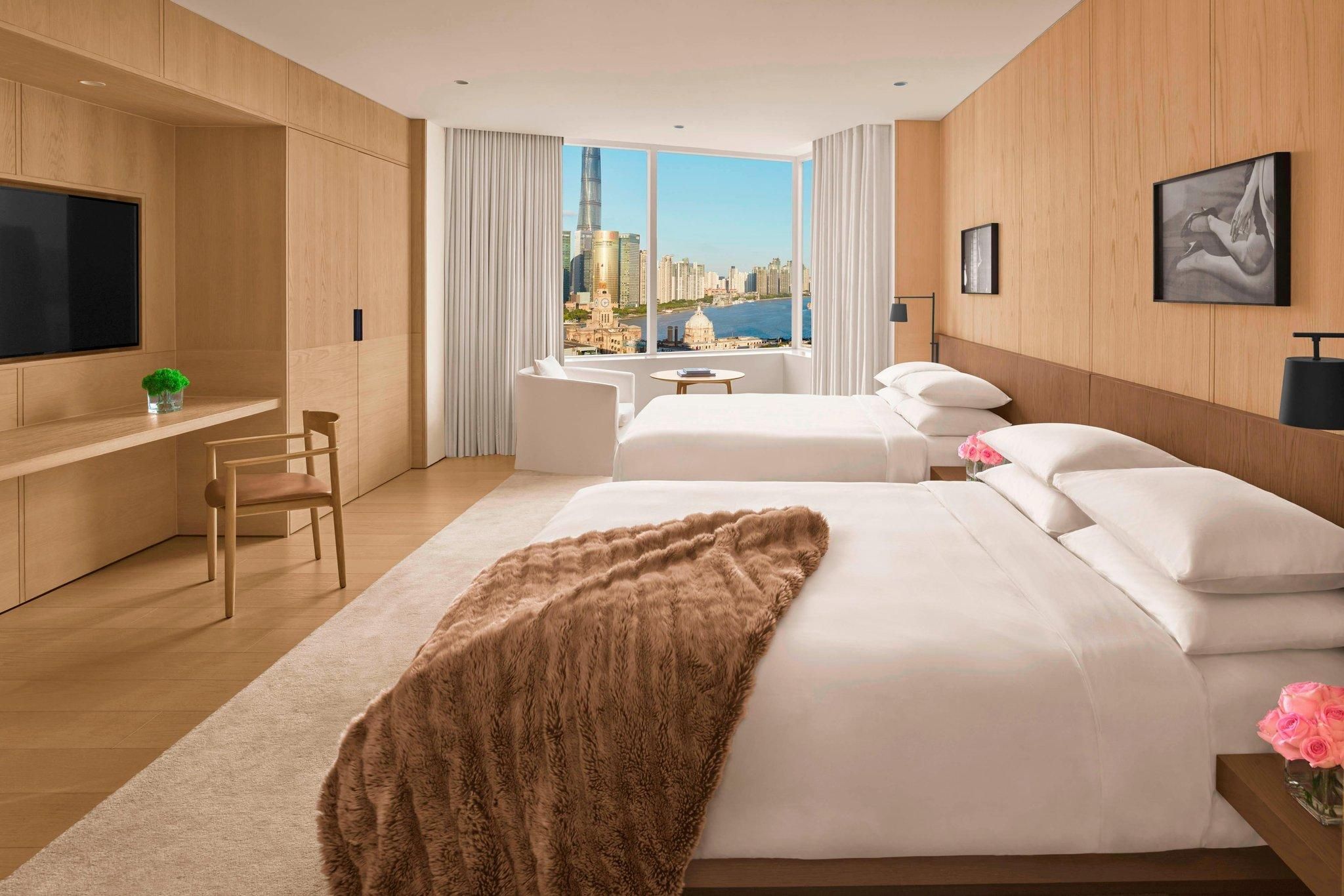 Guest room, 2 Double, Pearl Tower view