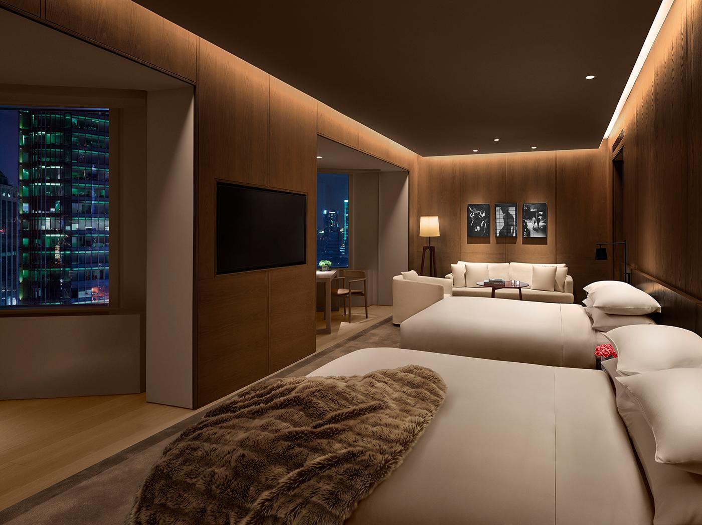 City View Loft, Guest room, 2 Double, City view