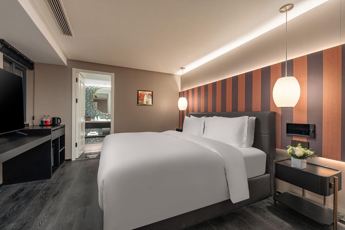 Jinglai BuShe Hotel - Jing'an Temple West Nanjing Road.Shanghai Club King Room 2