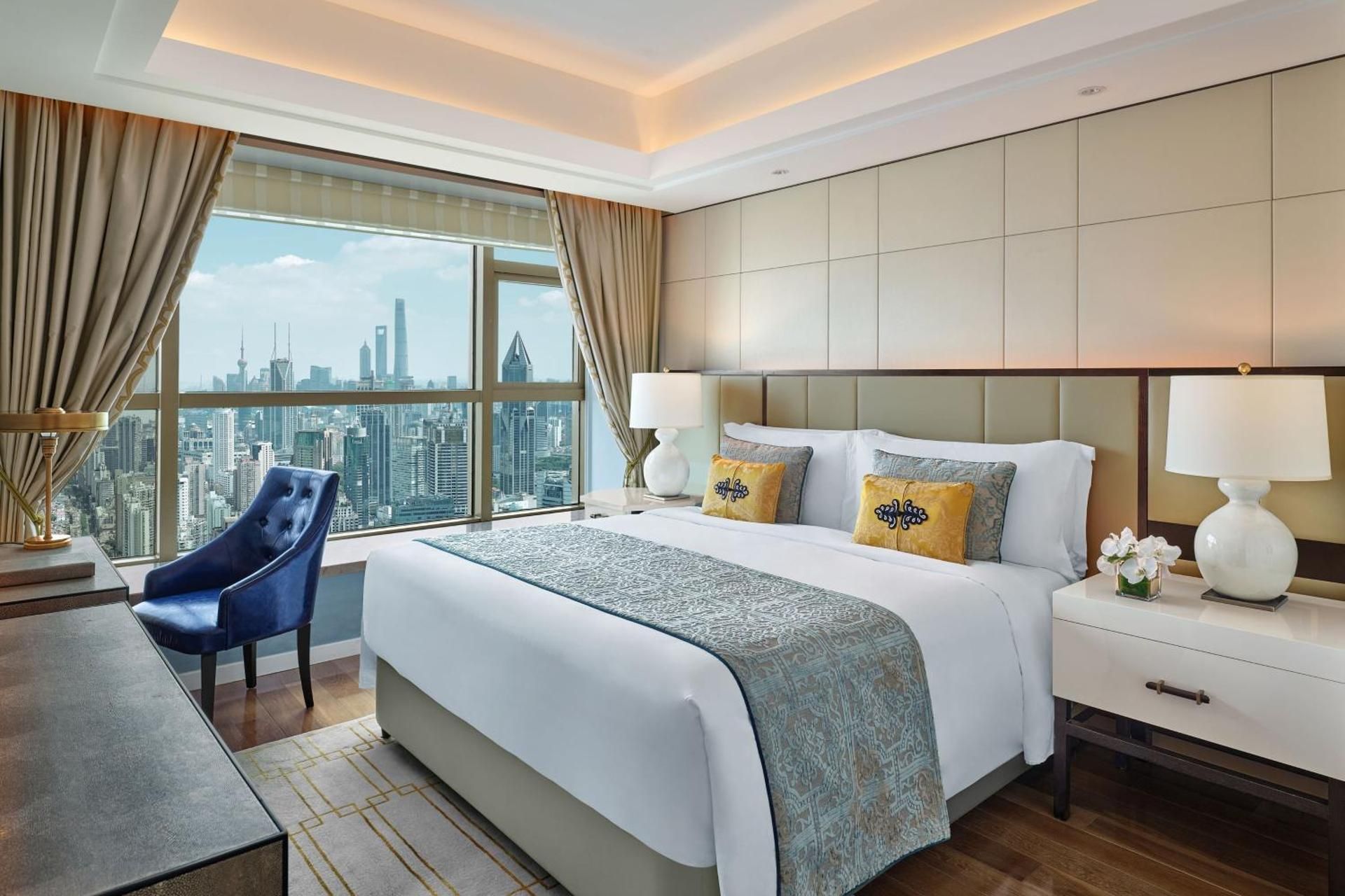 Metropolitan Suite, Club lounge access, 2 Bedroom 2 room Suite, City view