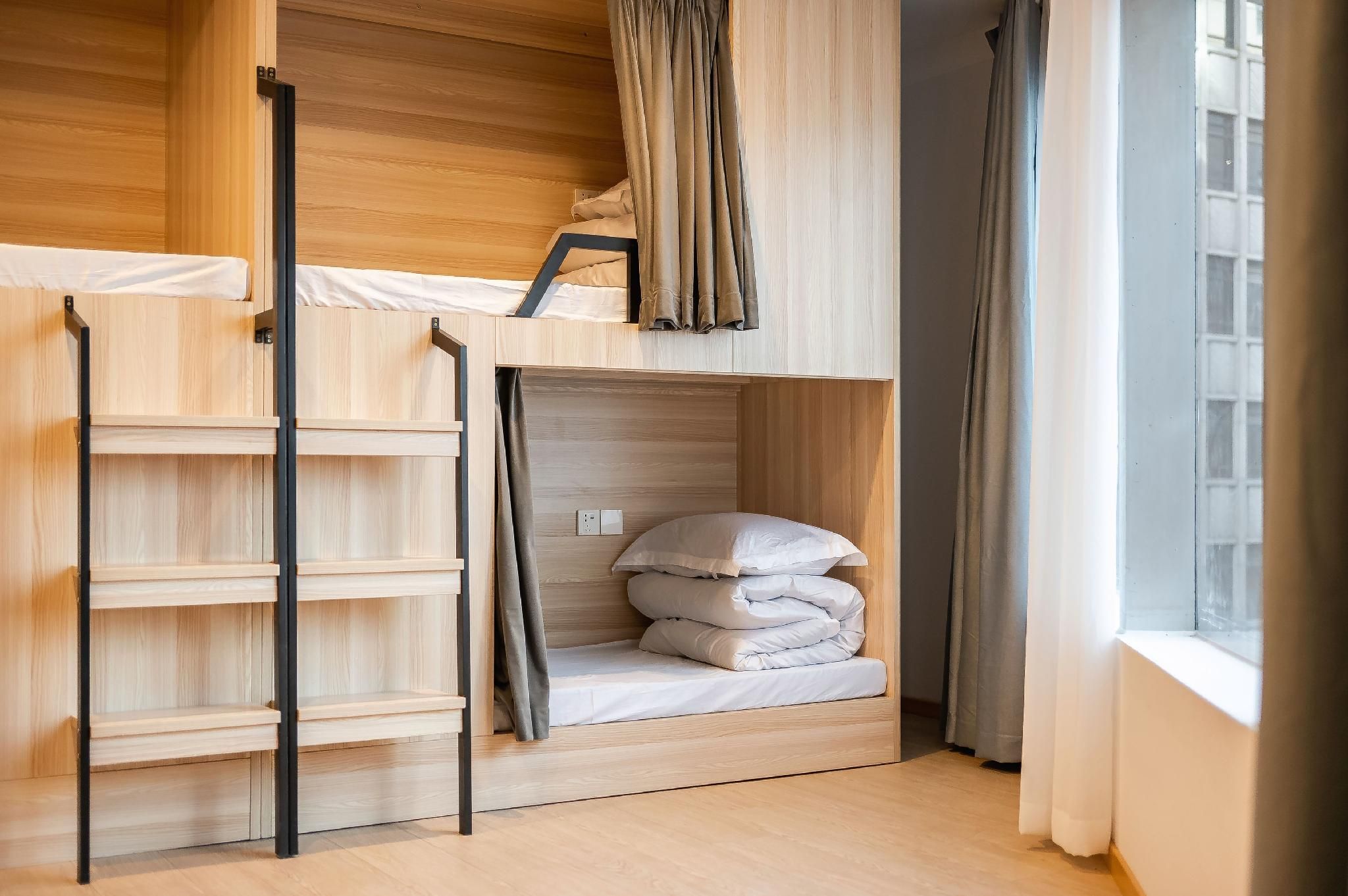 Bed in 8-Bed Dormitory Room