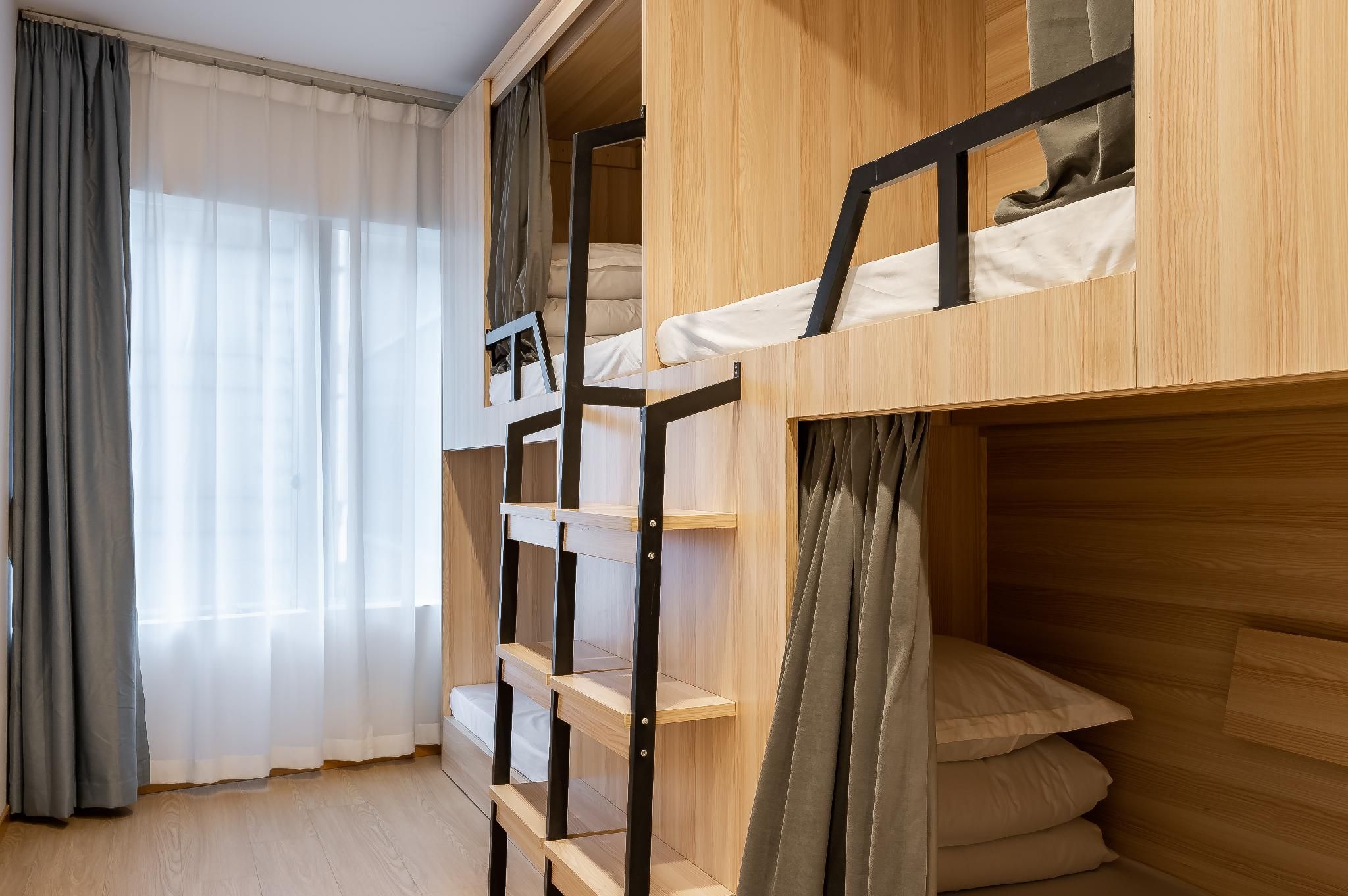 Bed in 6-Bed Female Dormitory